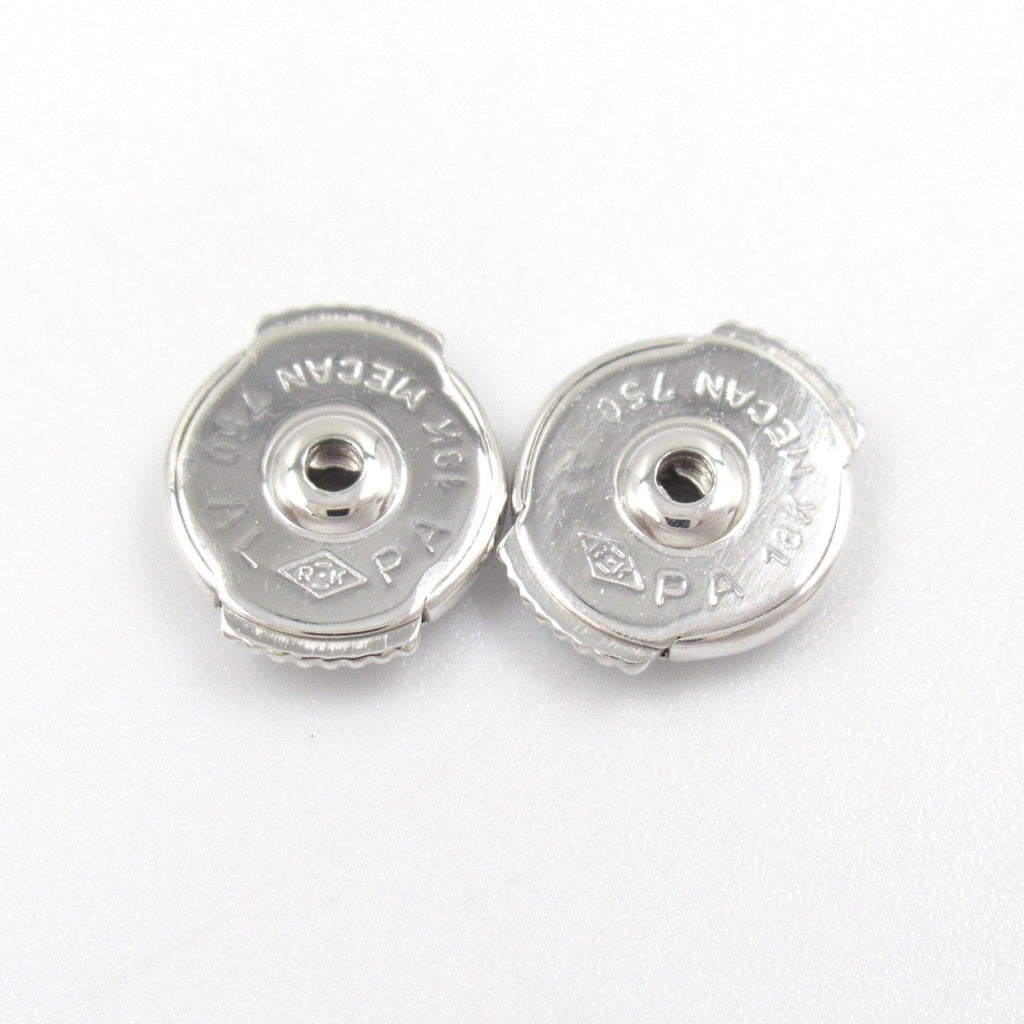 Earrings Hoop 18K White Gold