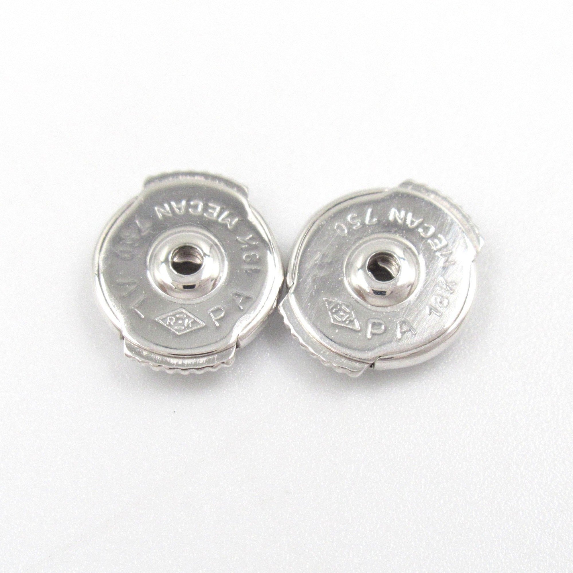 Earrings Hoop 18K White Gold