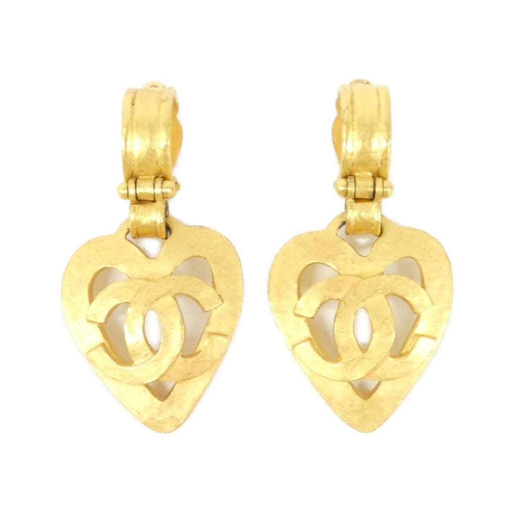 Clip-On Earrings Clip-On Gold-Tone Metal