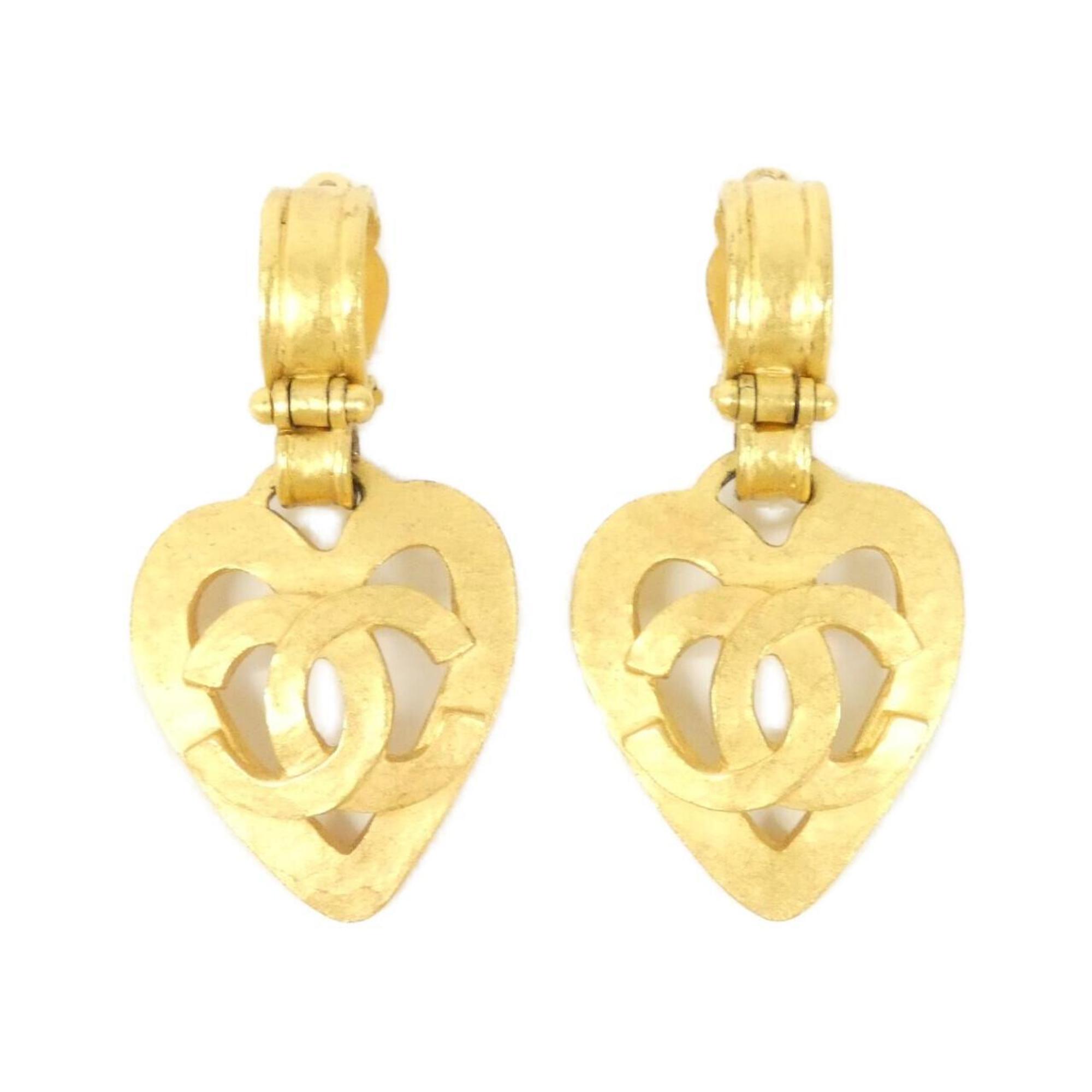 Clip-On Earrings Clip-On Gold-Tone Metal