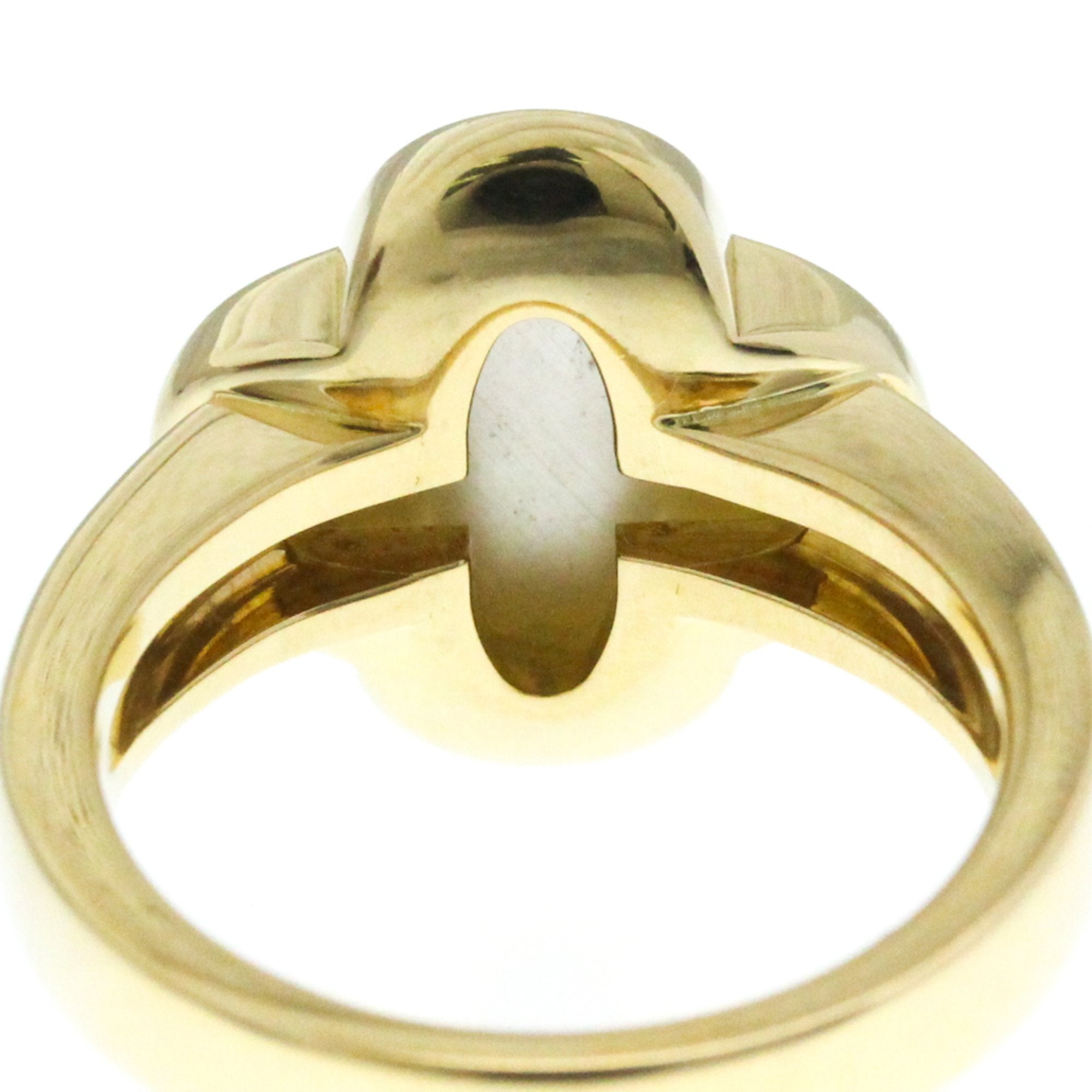 Alhambra Ring 18K Yellow Gold and Mother of Pearl