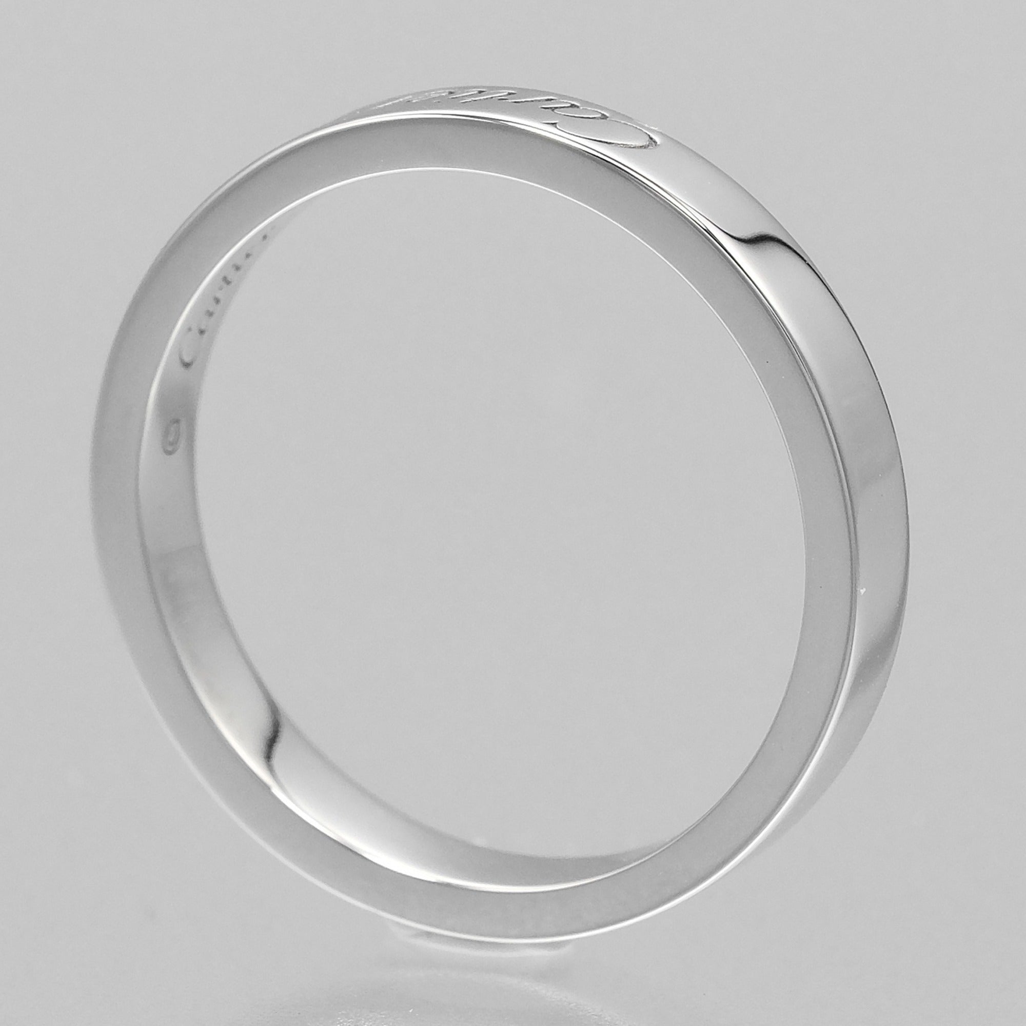 C de Cartier Ring Platinum