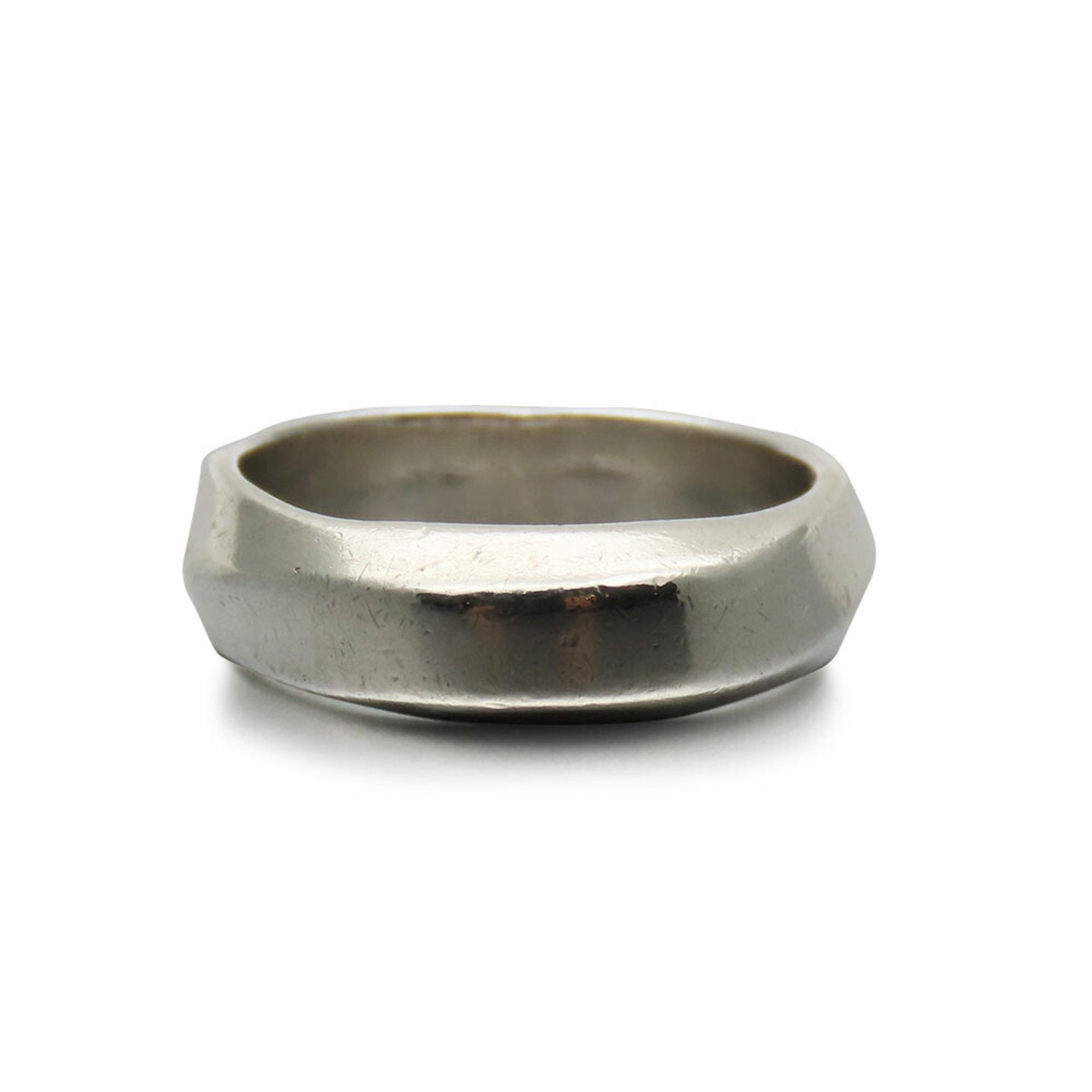 Knife Edge Ring Sterling Silver