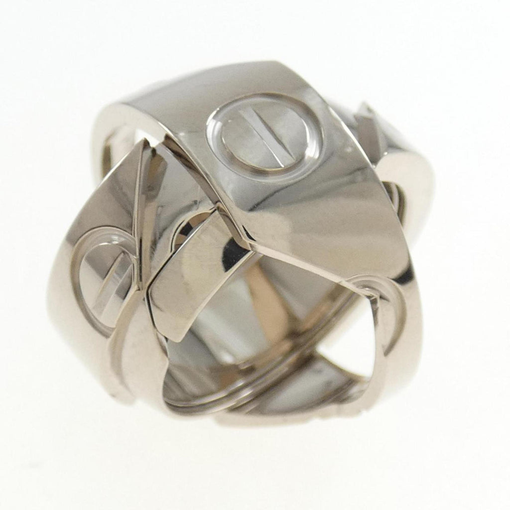 Astrolove 1999 Xmas Limited Edition Band Ring 18K White Gold