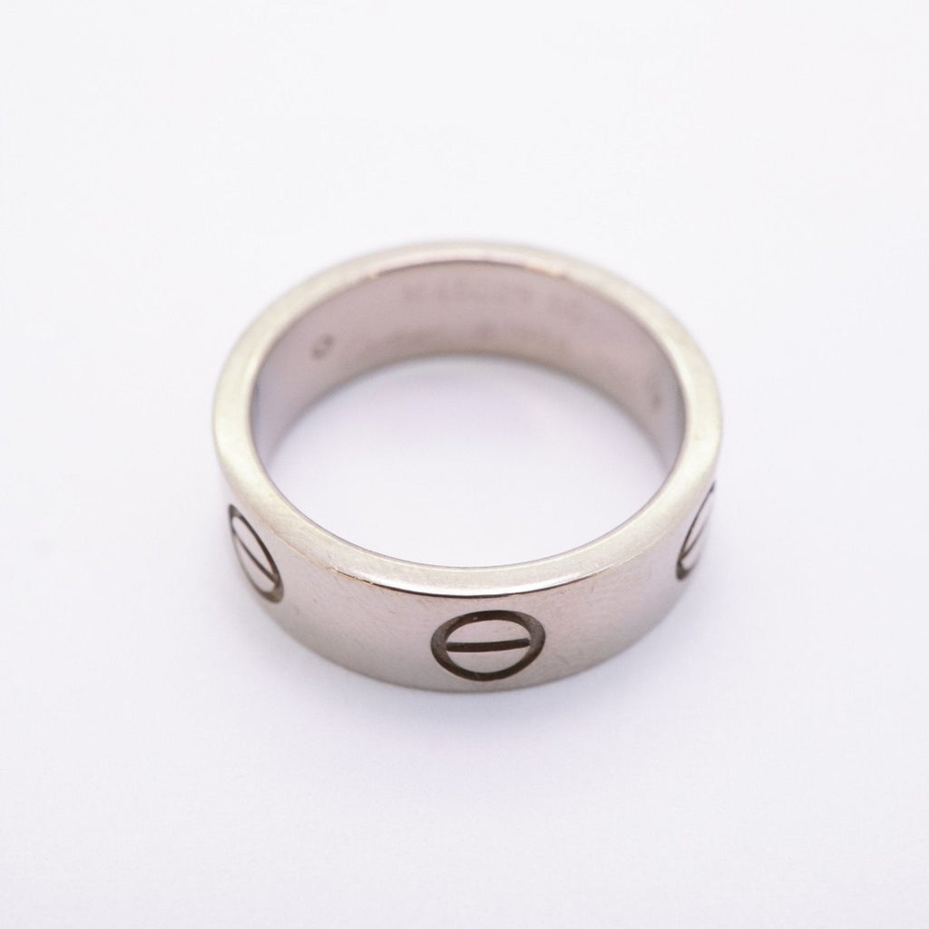 Love Ring 18K White Gold