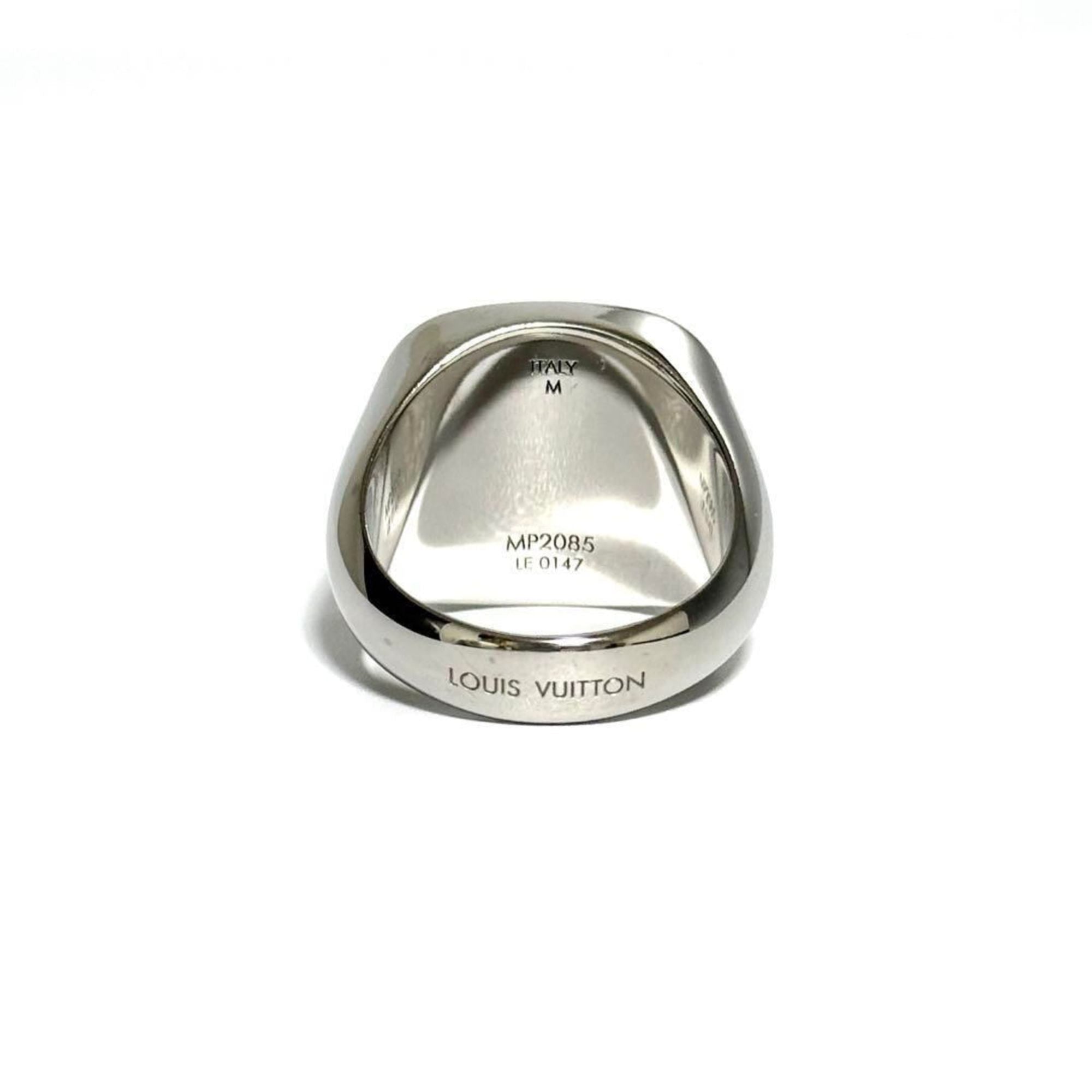 Signet Monogram Chevalier Ring Metal