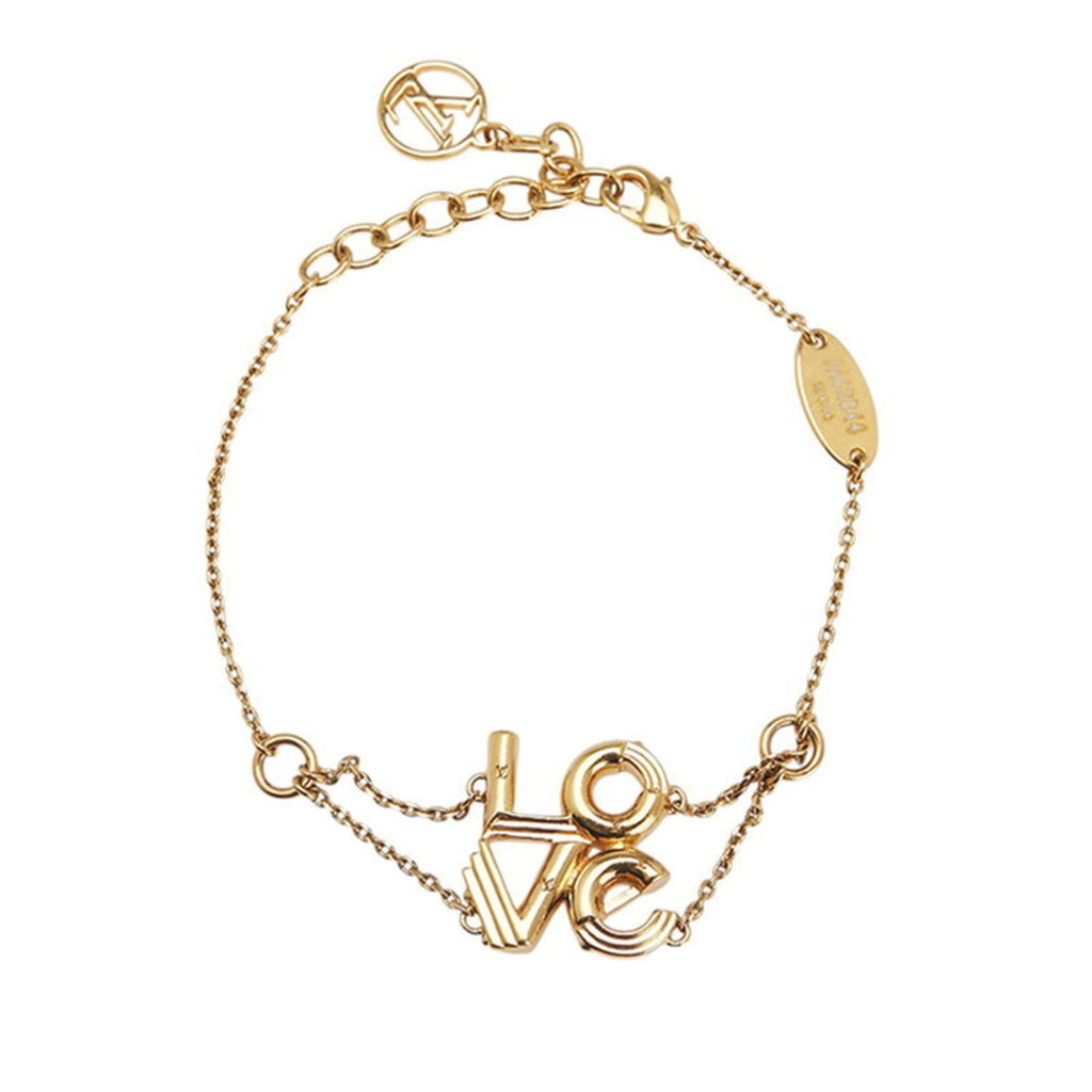 LV&ME Love Chain Bracelet Gold