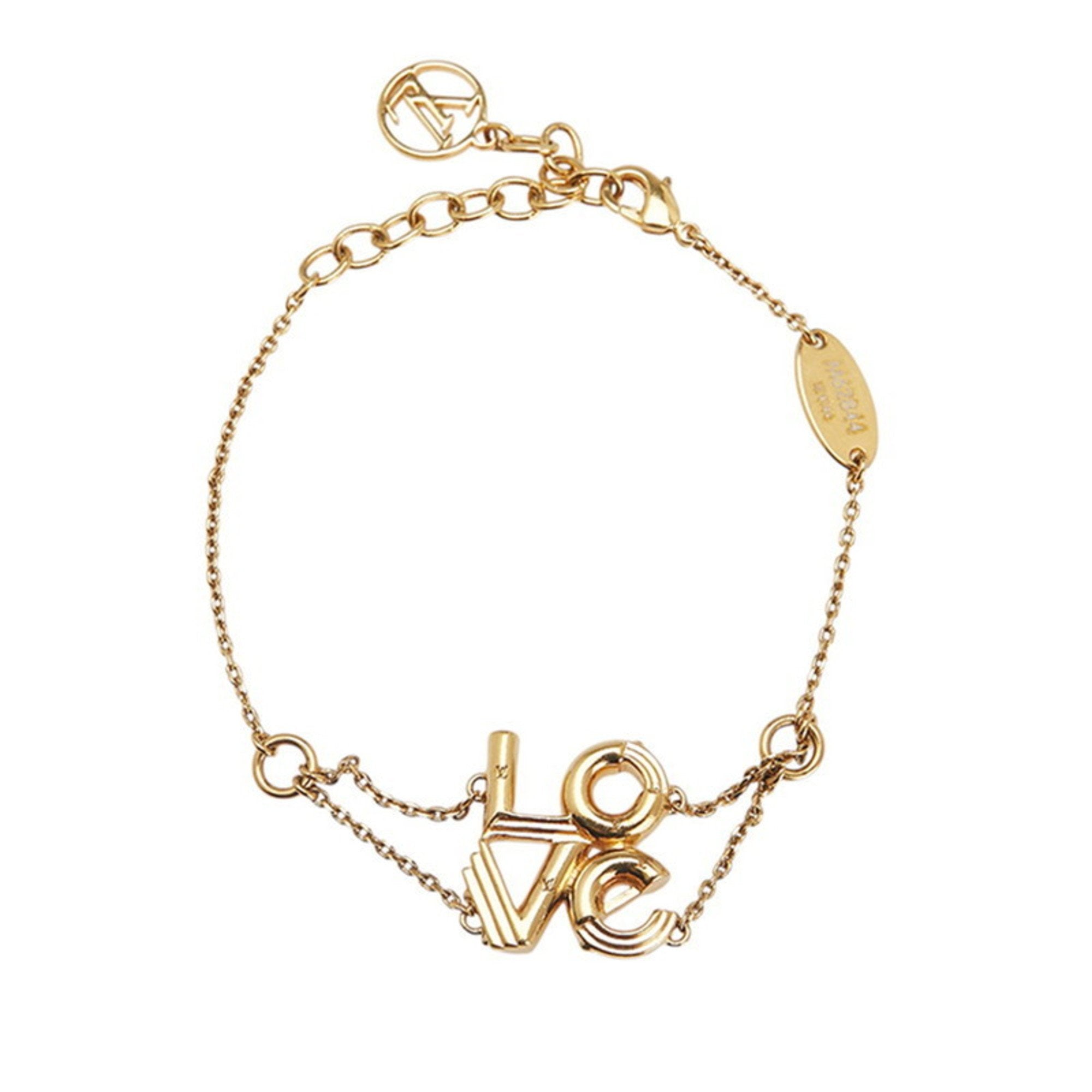 LV&ME Love Chain Bracelet Gold