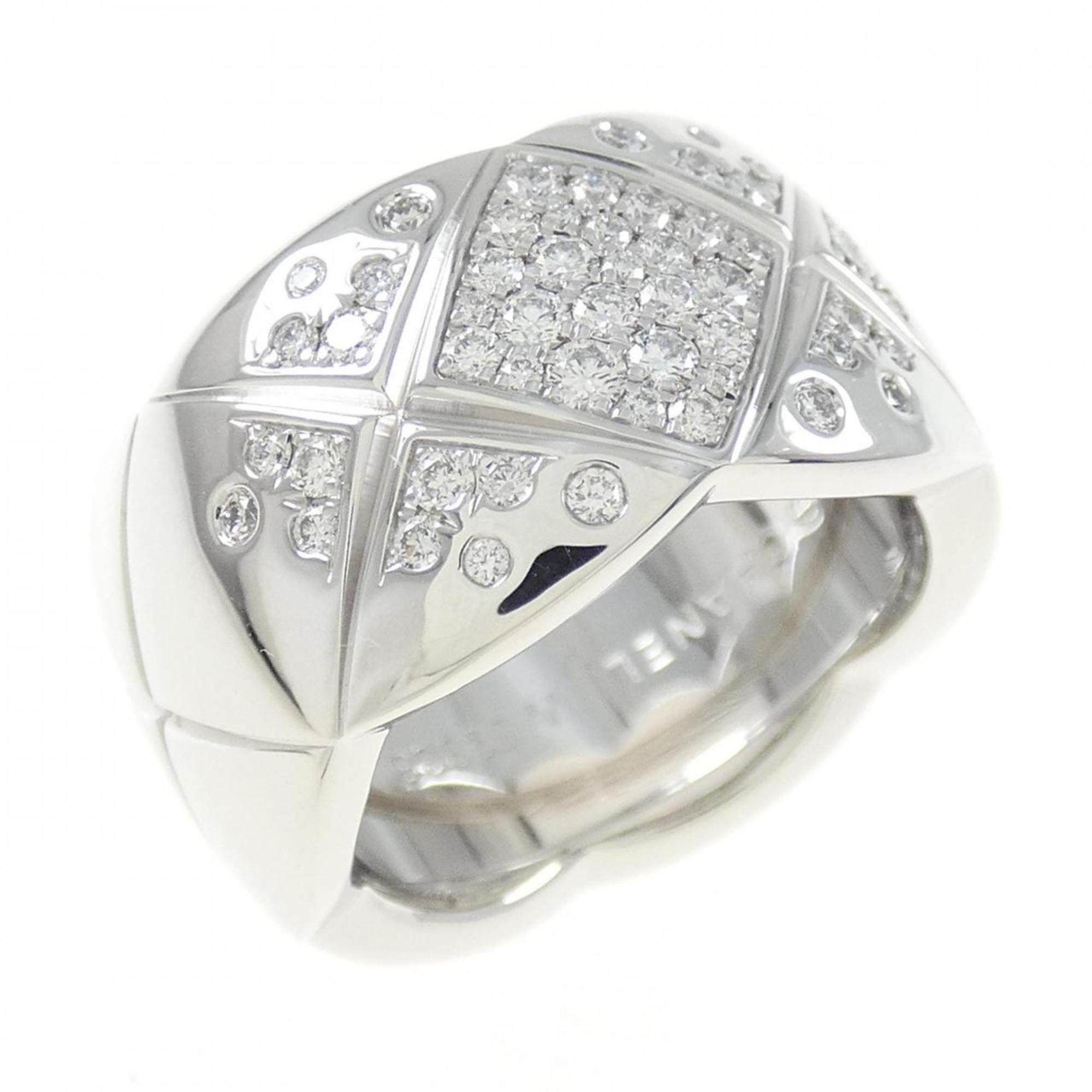 Coco Crush Ring 18K White Gold Large