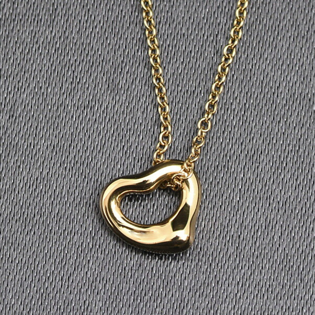 Elsa Peretti Pendant Necklace 18K Yellow Gold 6.3mm