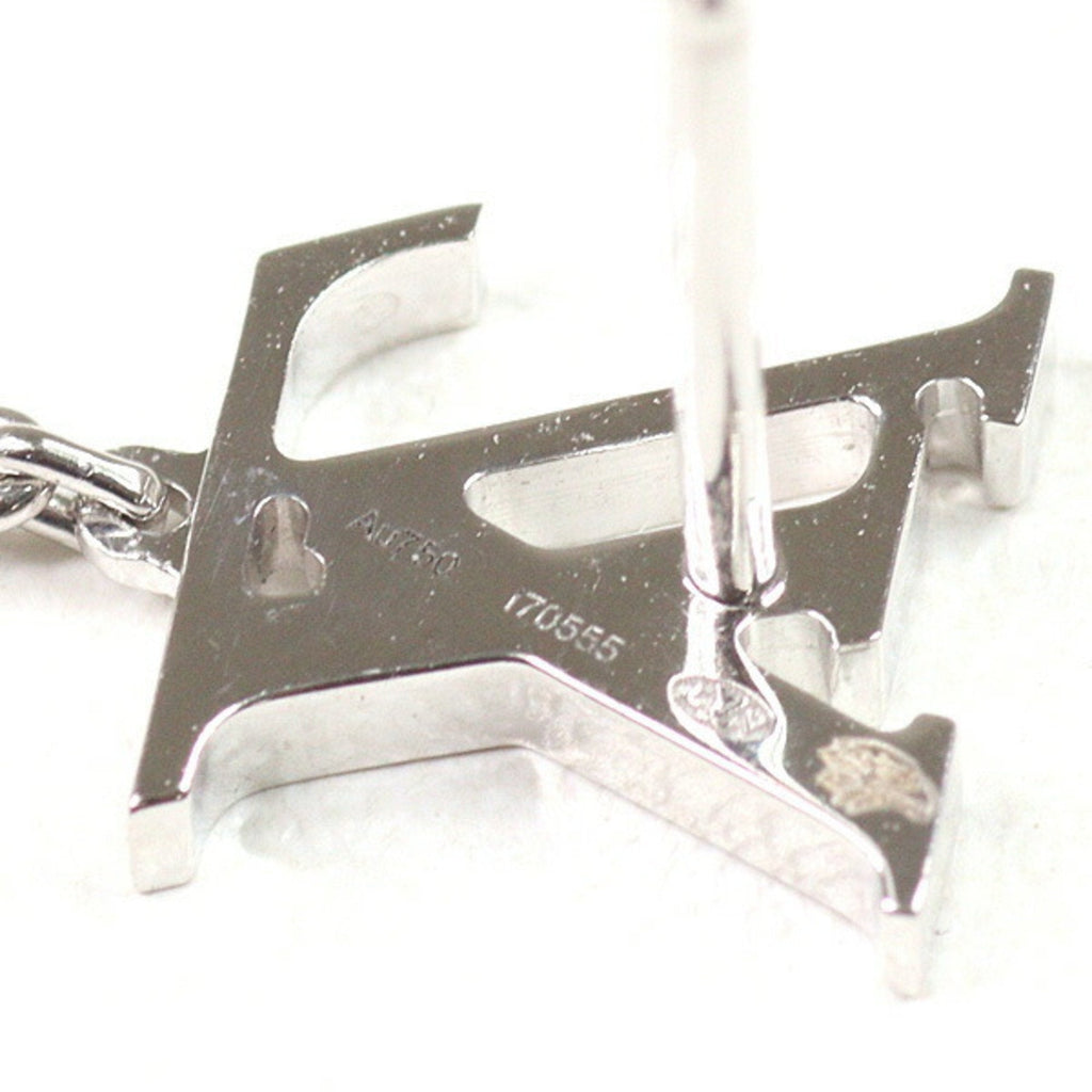 Earrings 18K White Gold