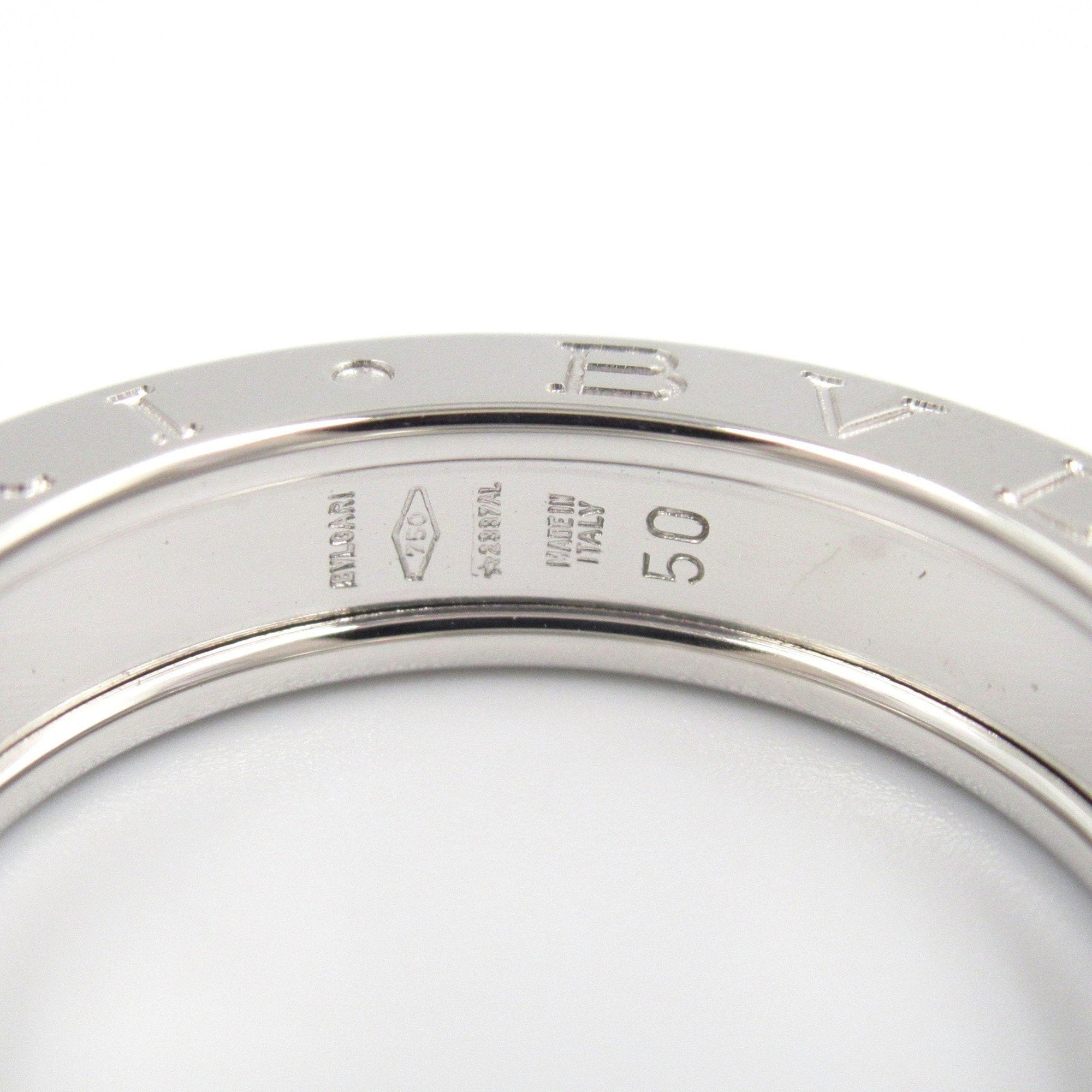 B.Zero1 Ring 18K White Gold and Sterling Silver