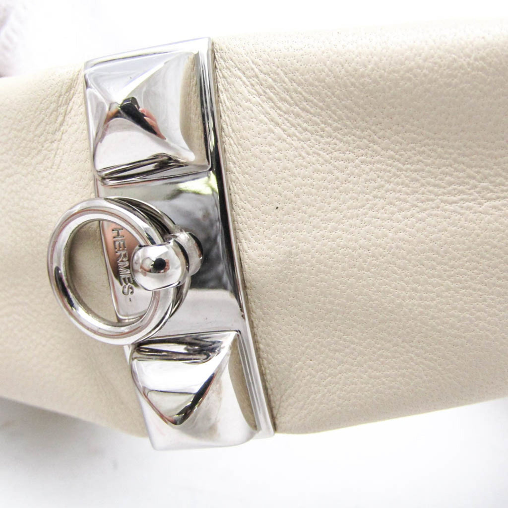 Medor Bangle Leather Light Beige Bracelet