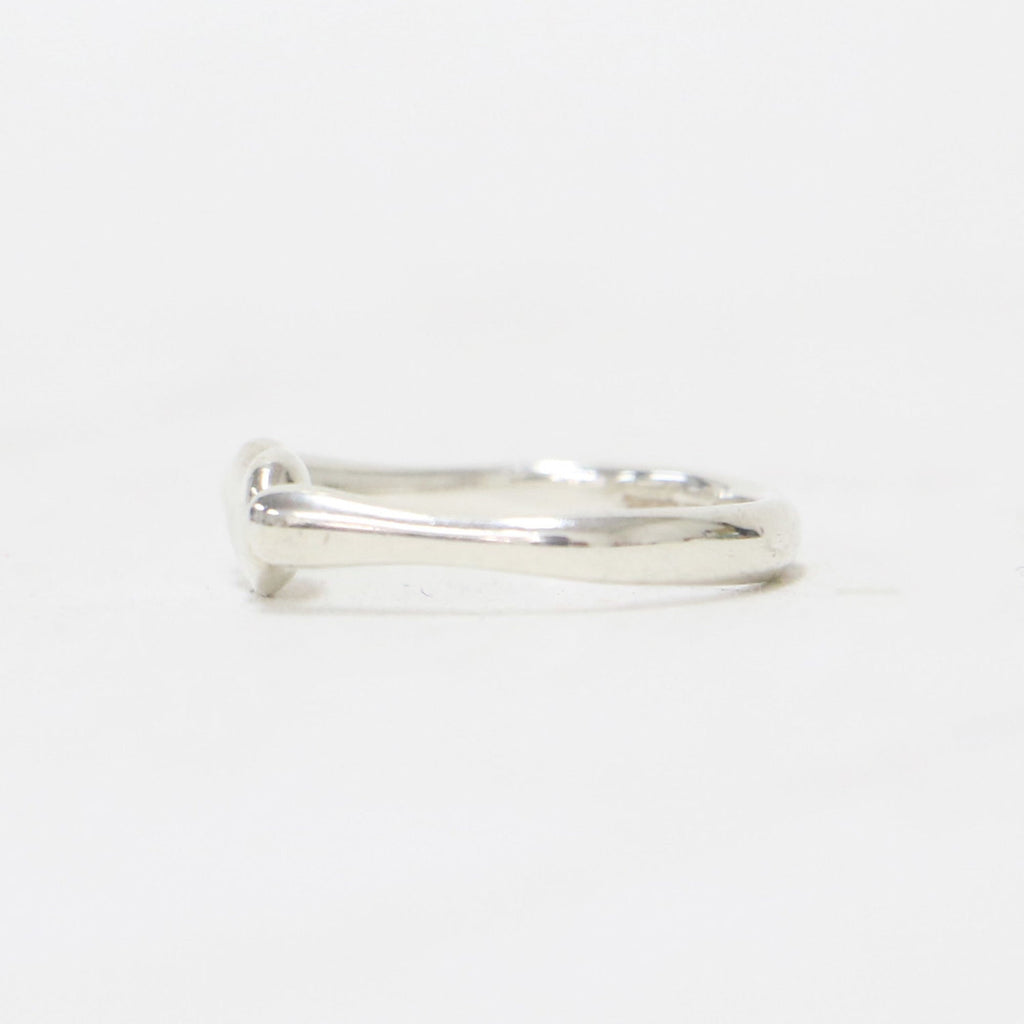 Bean Ring Sterling Silver