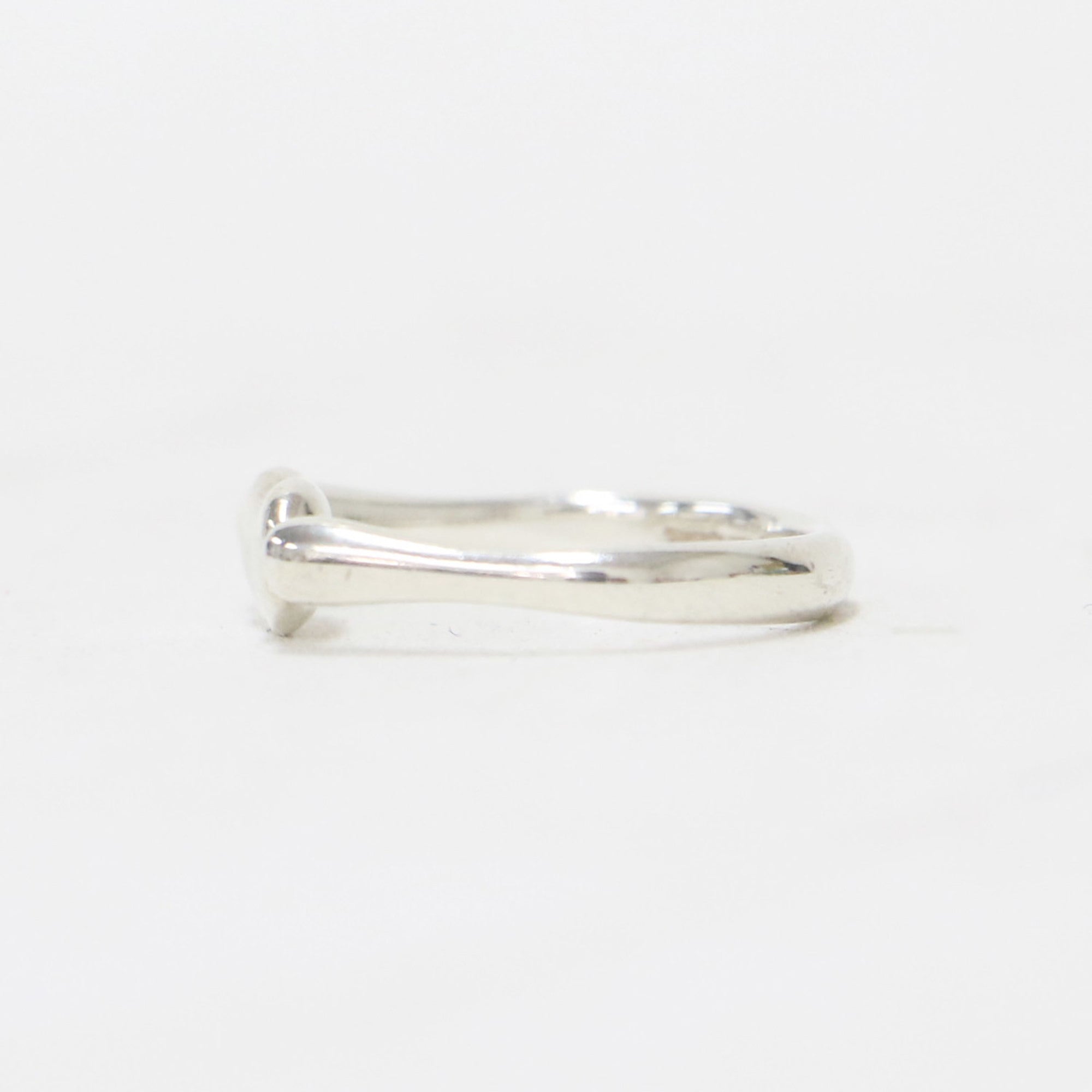 Bean Ring Sterling Silver