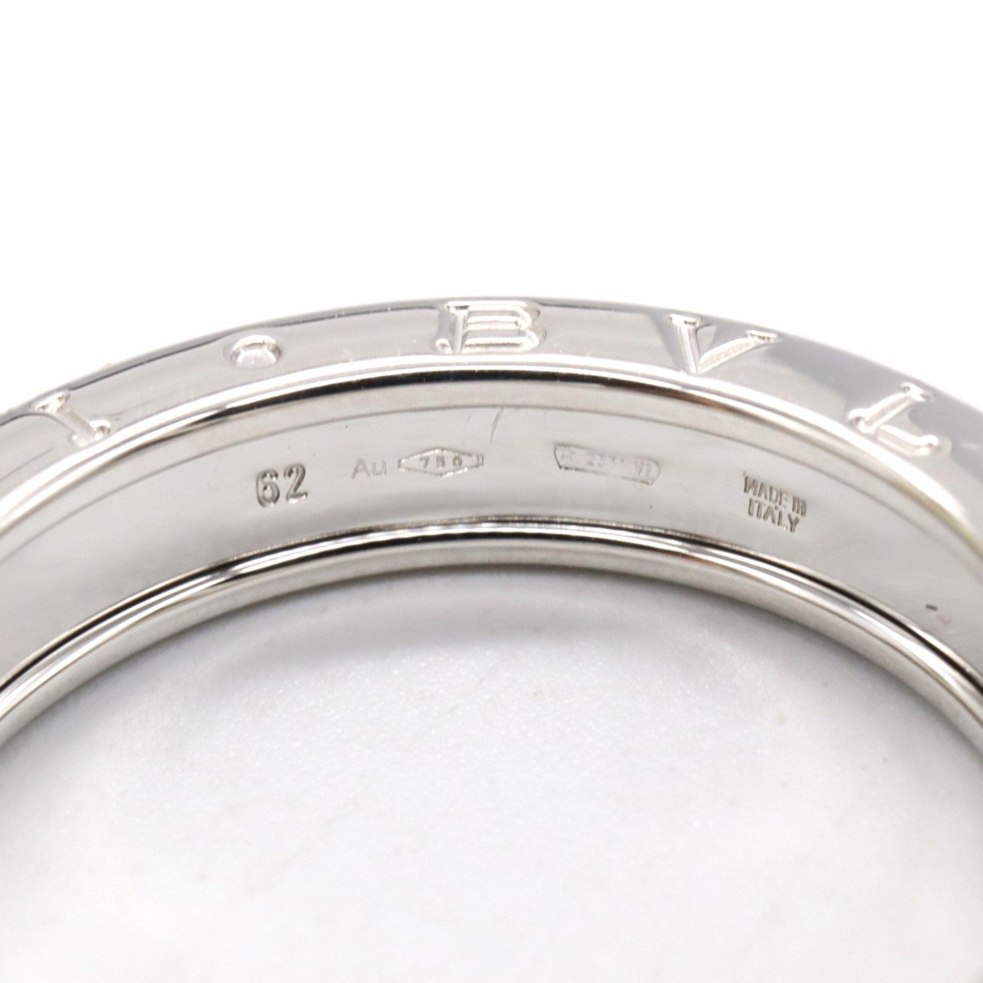 B.Zero1 Ring 18K White Gold and Sterling Silver