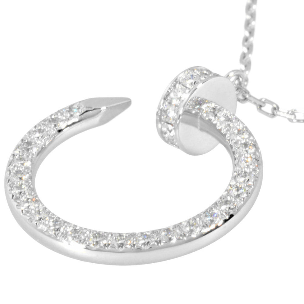 Juste un Clou Pendant Necklace 18K White Gold with Diamond