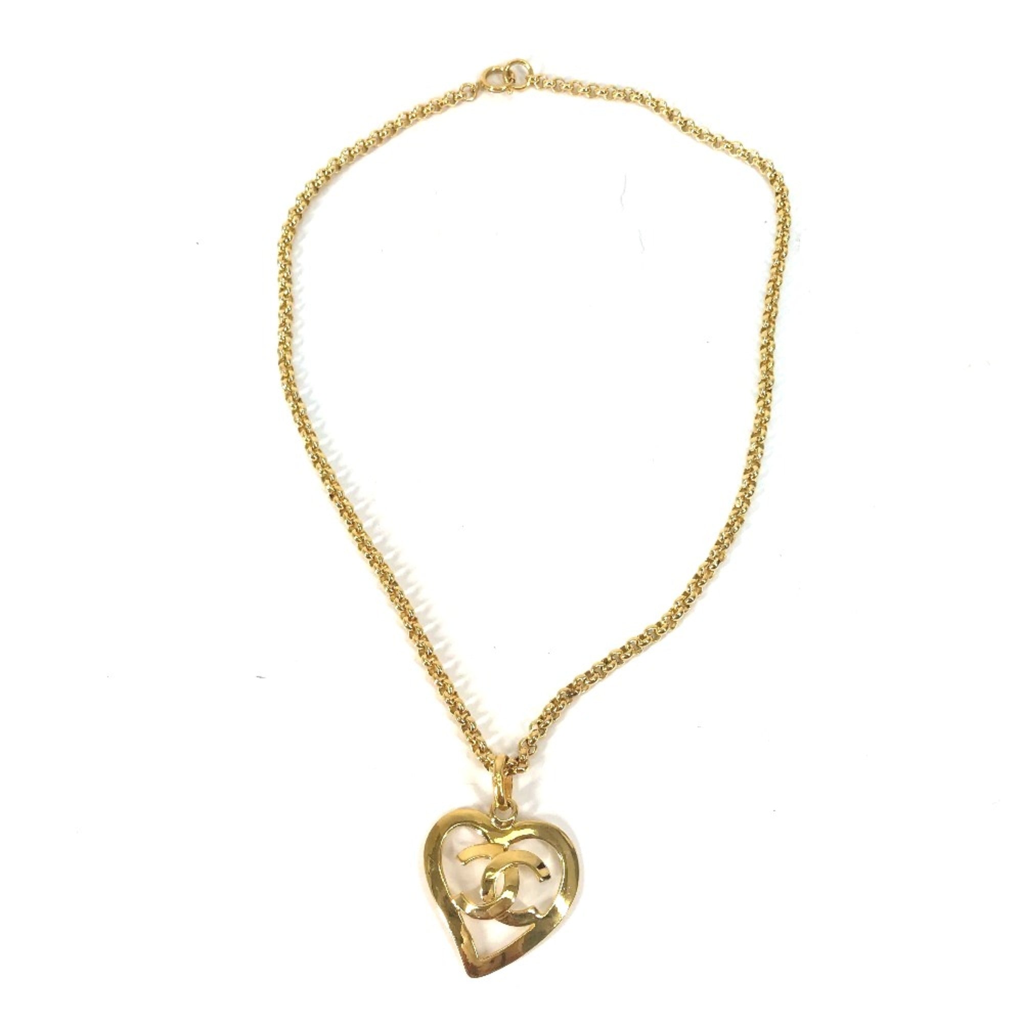 Vintage Chain Necklace Metal