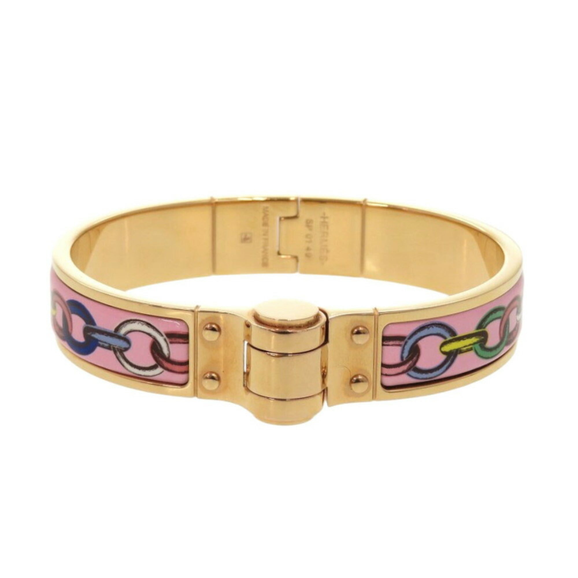 Charnier Bracelet Metal Gold Pink Mini