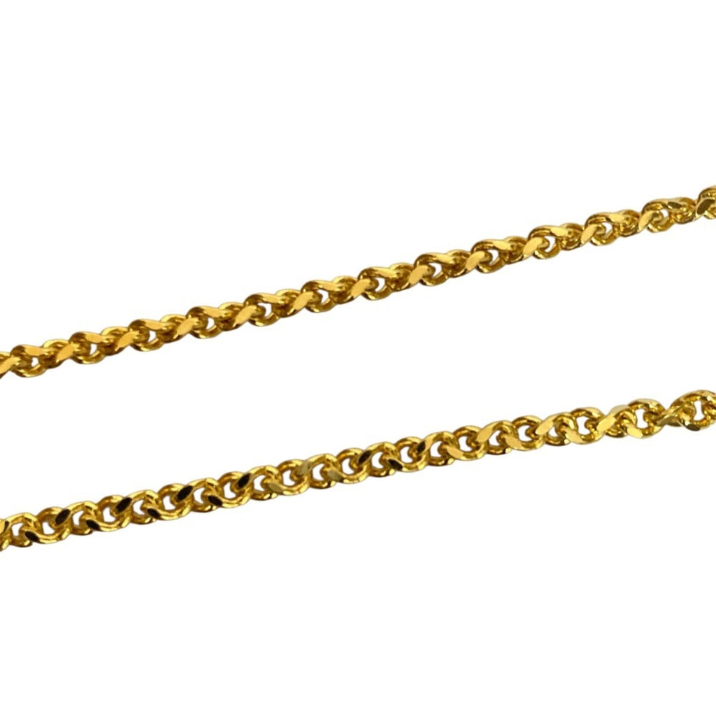 Heart Pendant Necklace Gold