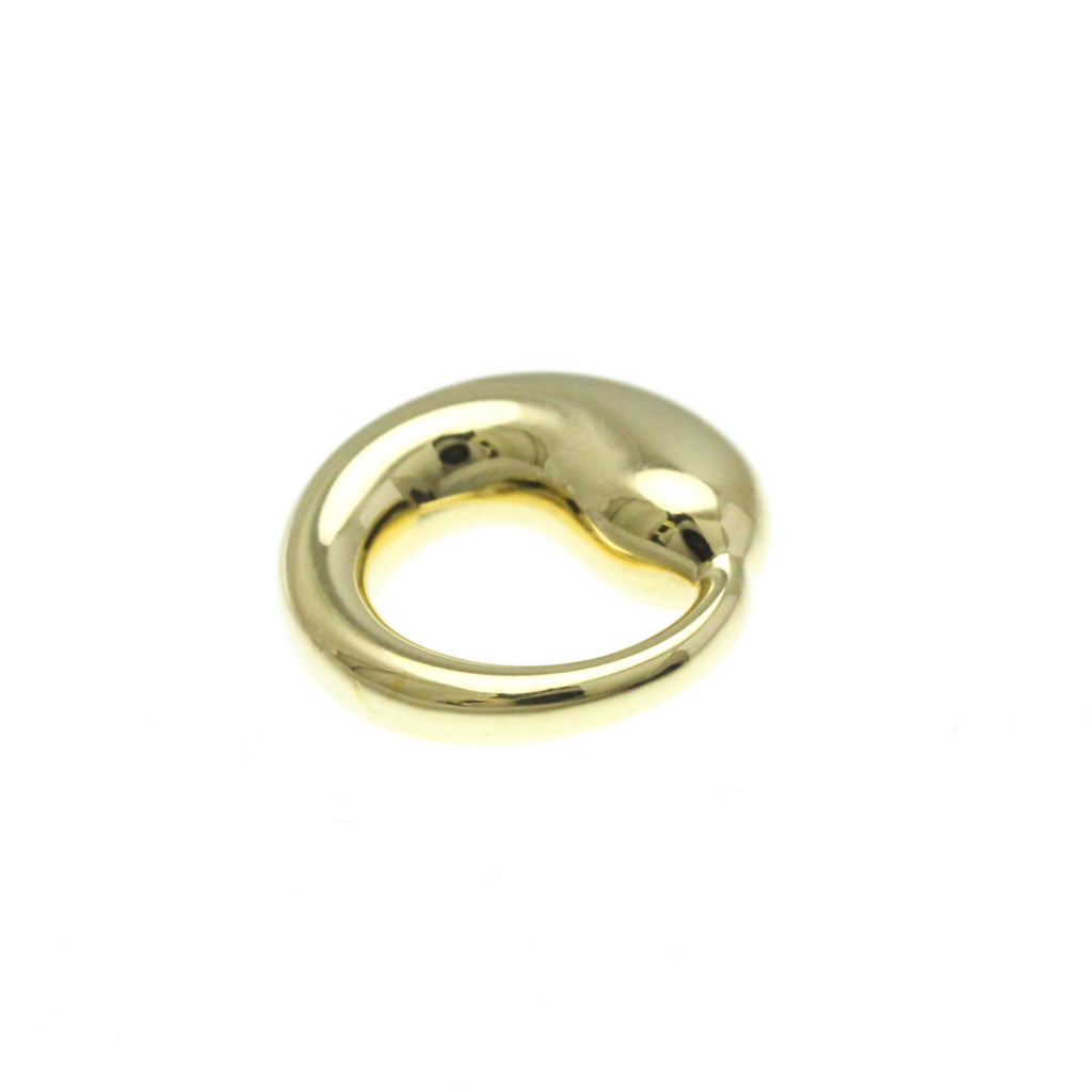 Eternal Circle Pendant Necklace 18K Yellow Gold