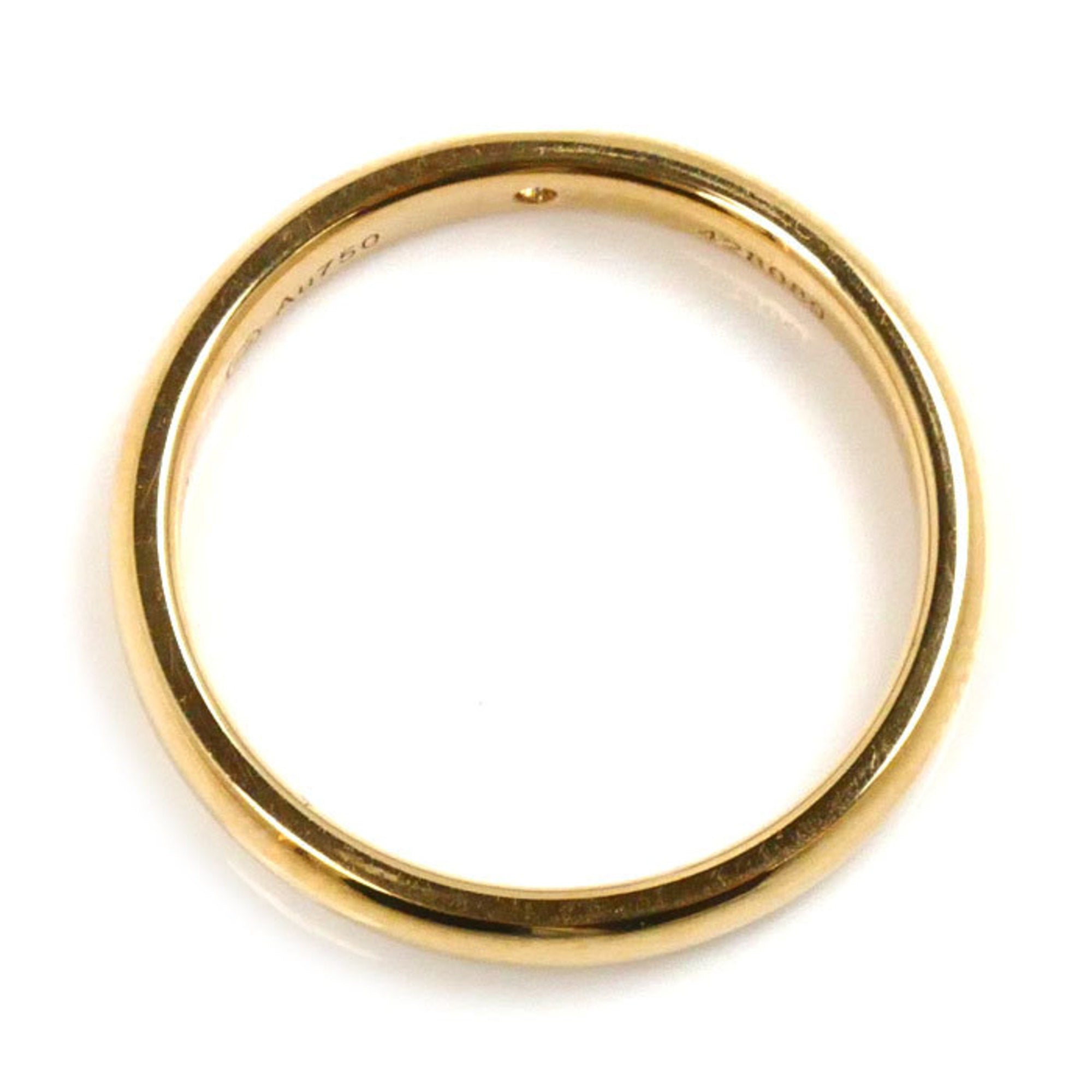 Band Ring 18K Rose Gold with Diamond