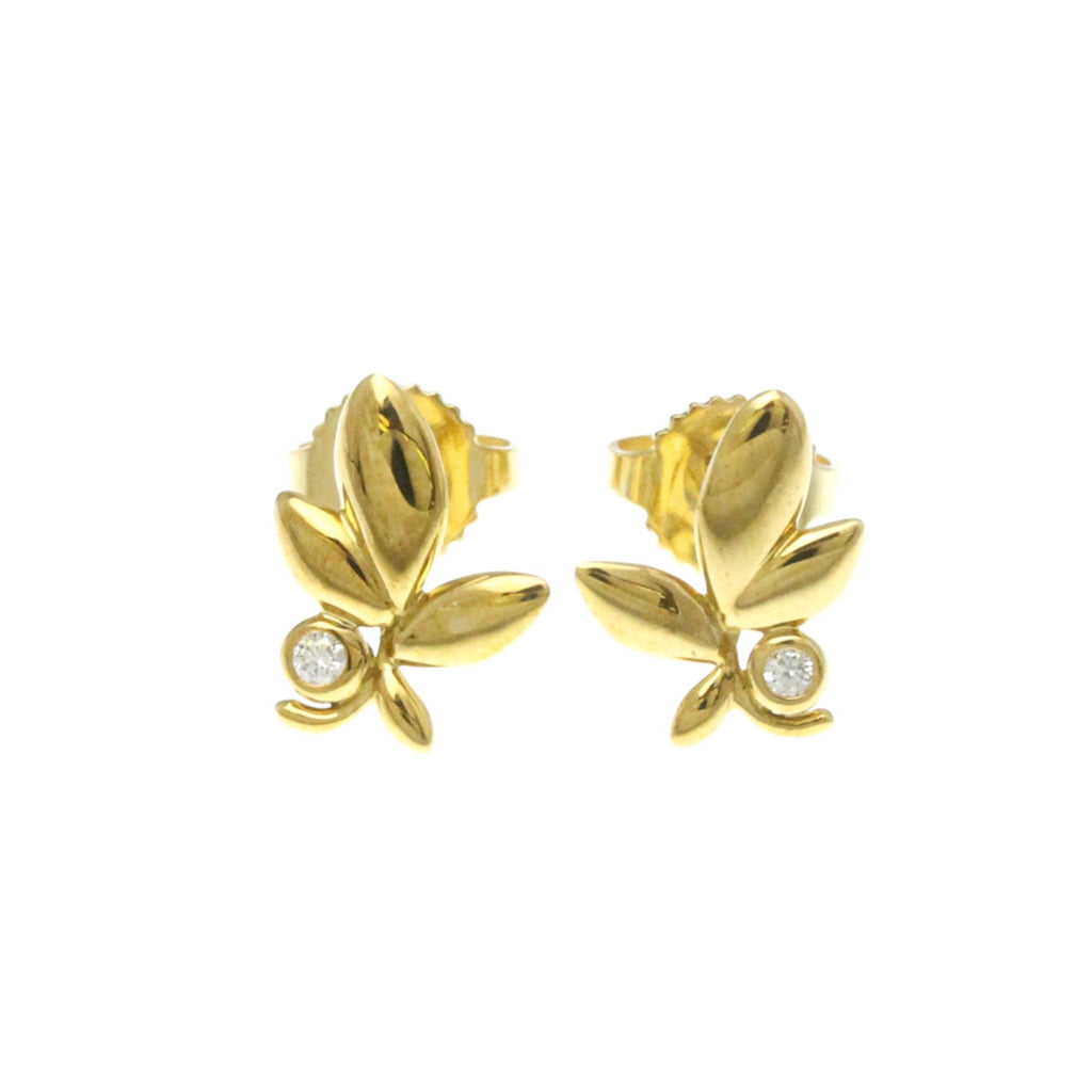 Earrings Stud 18K Yellow Gold