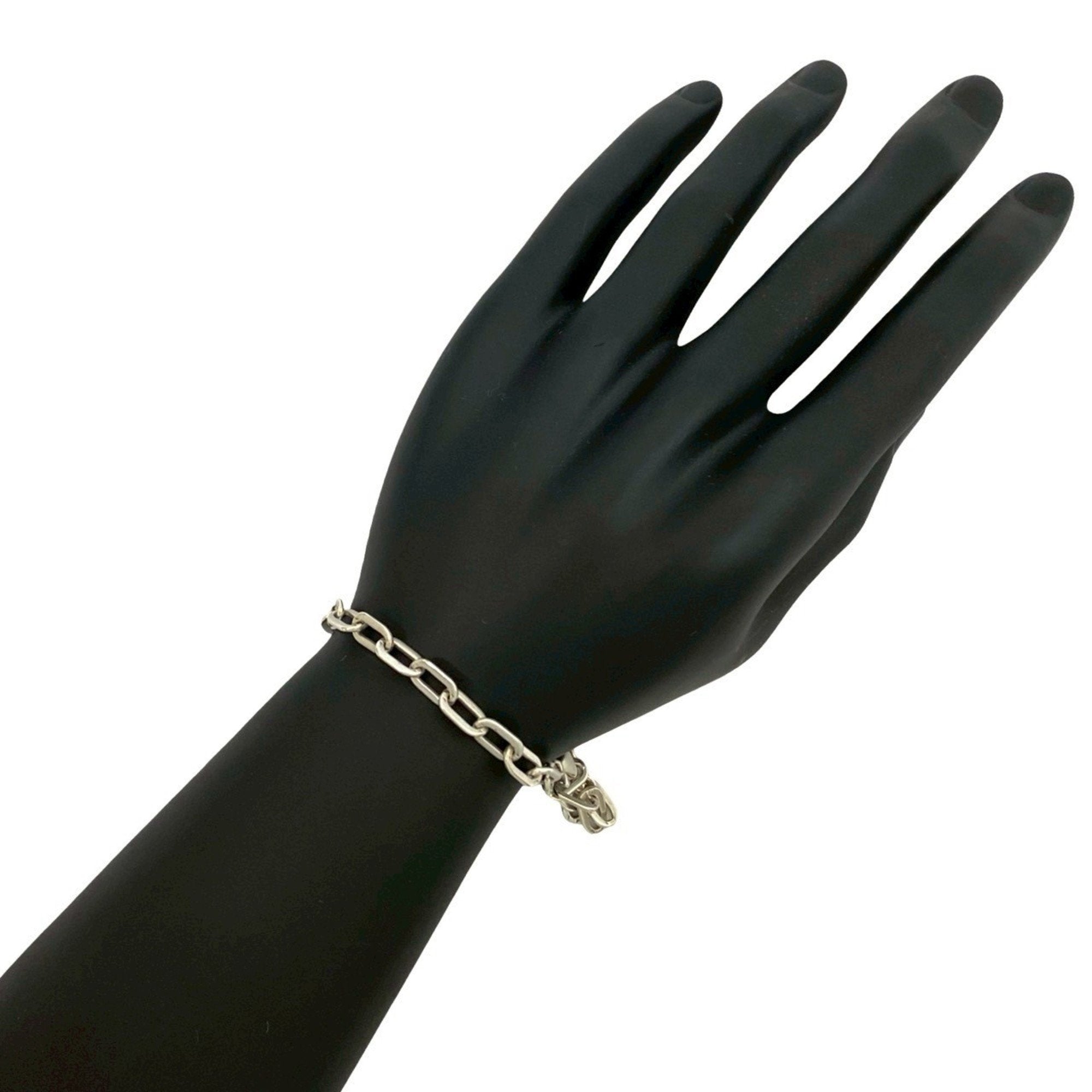Ellipse Chain Bracelet Sterling Silver
