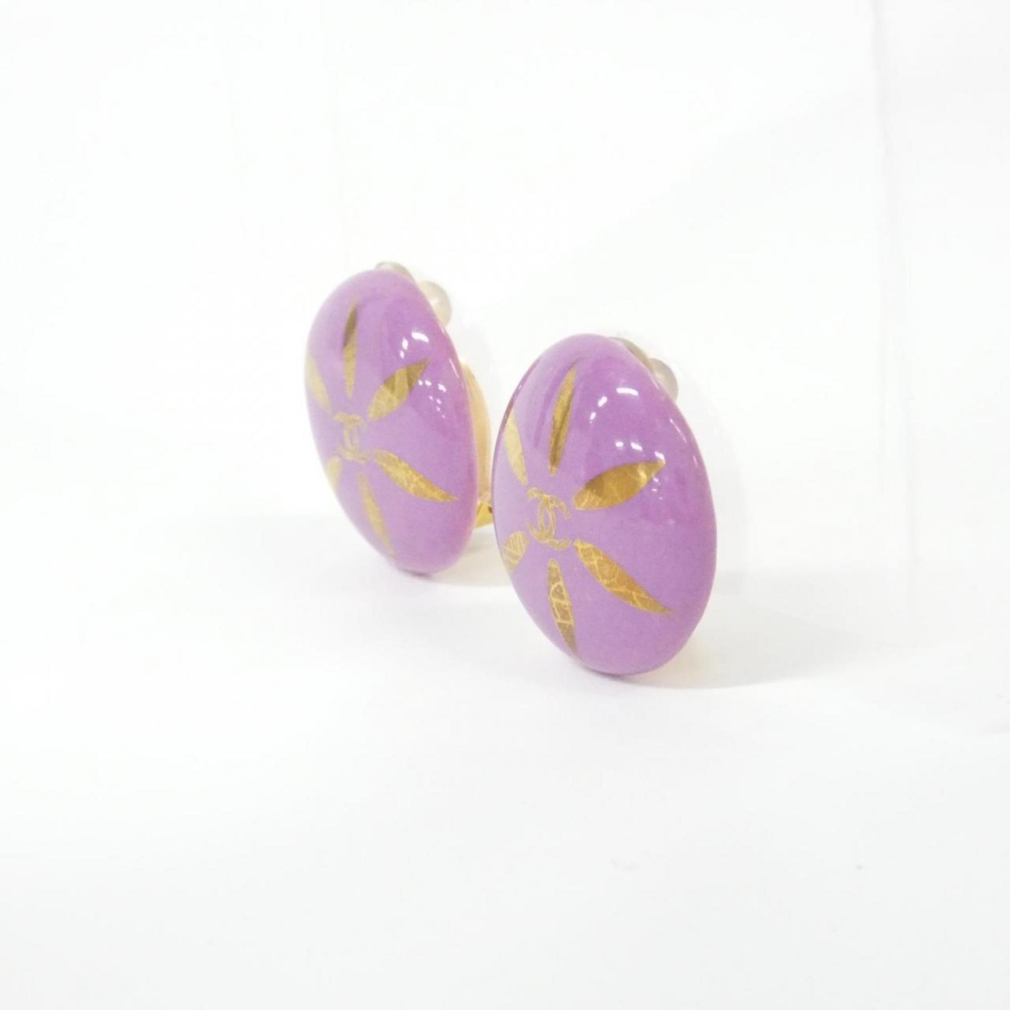 Earrings Gold-Tone Metal
