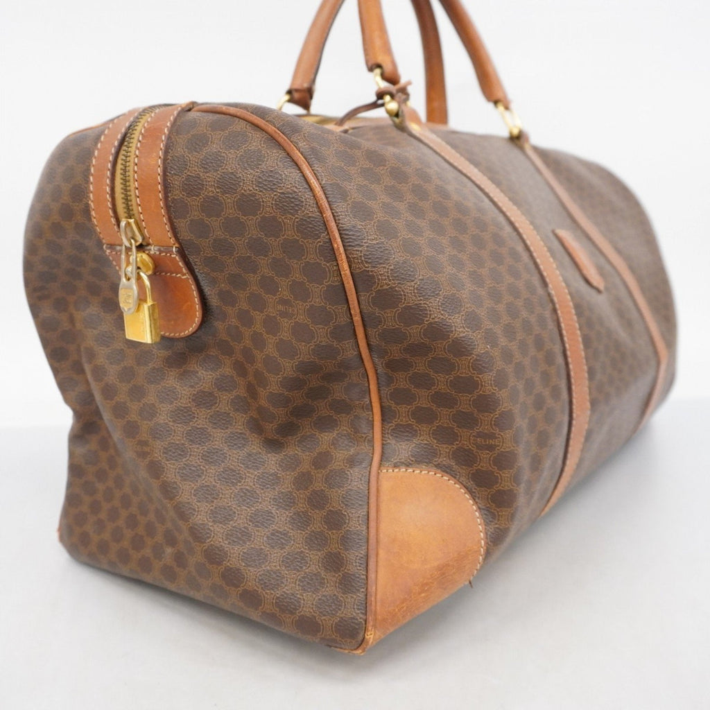 Vintage Duffle Bag Macadam Coated Canvas Large