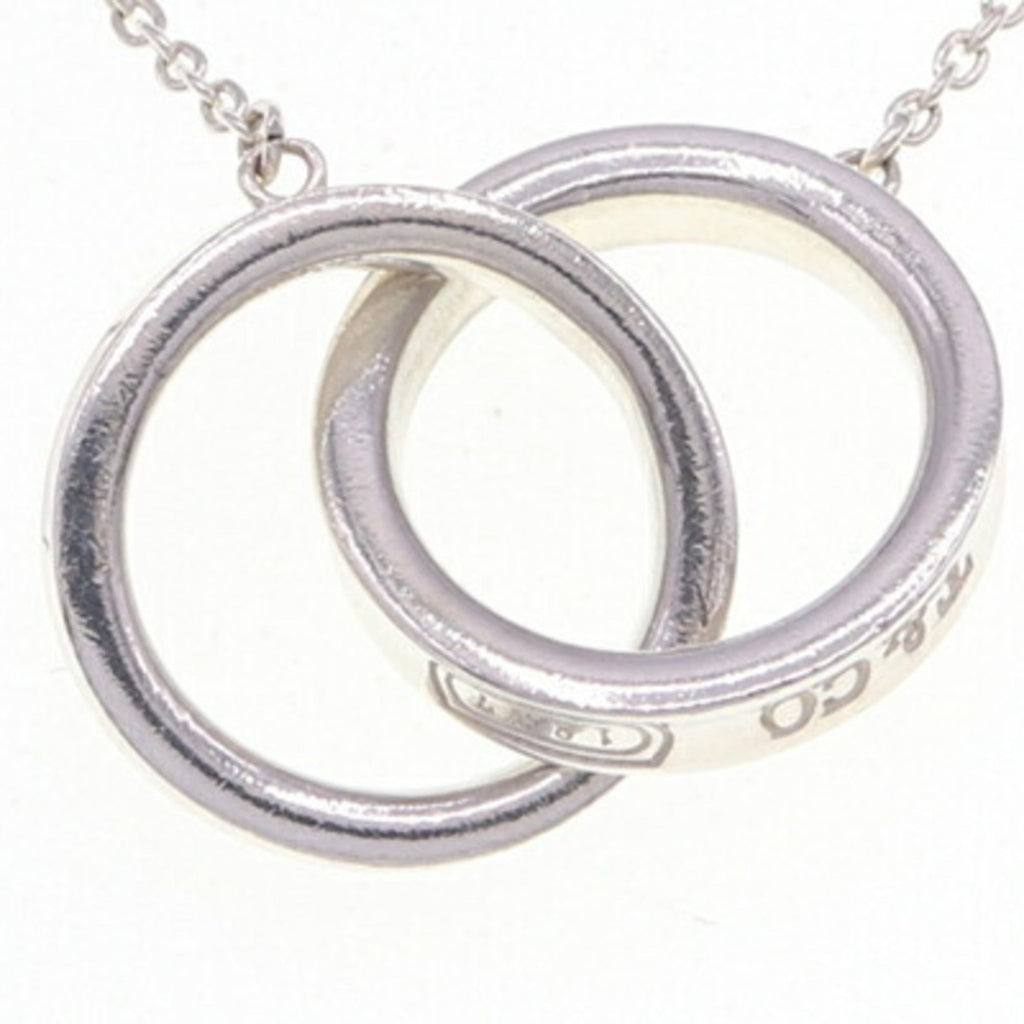 1837 Interlocking Circle Pendant Necklace Sterling Silver