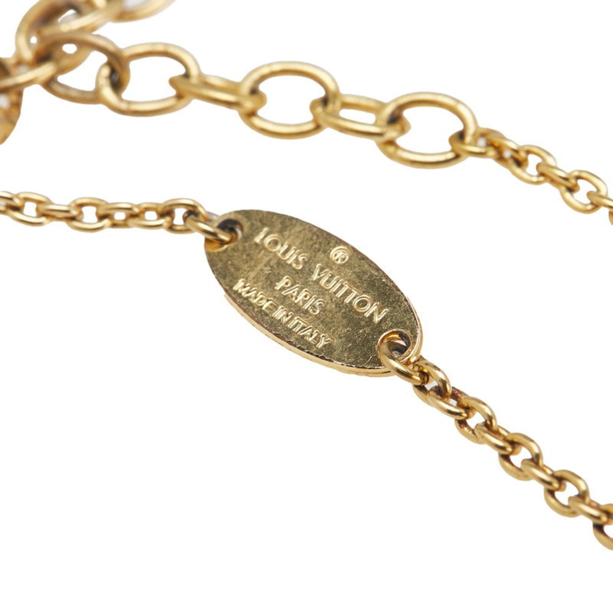 Essential V Chain Pendant Necklace Gold Plated