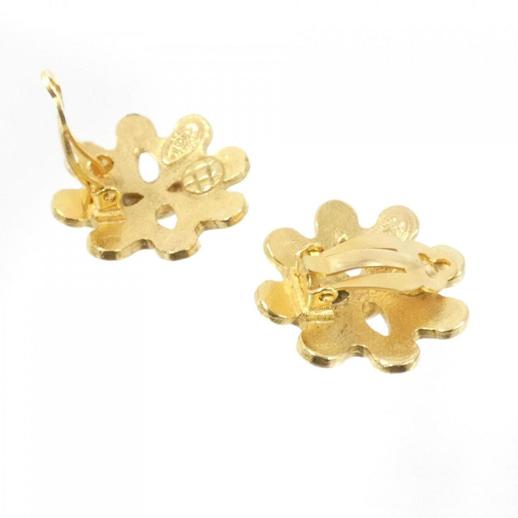Earrings Gold-Tone Metal