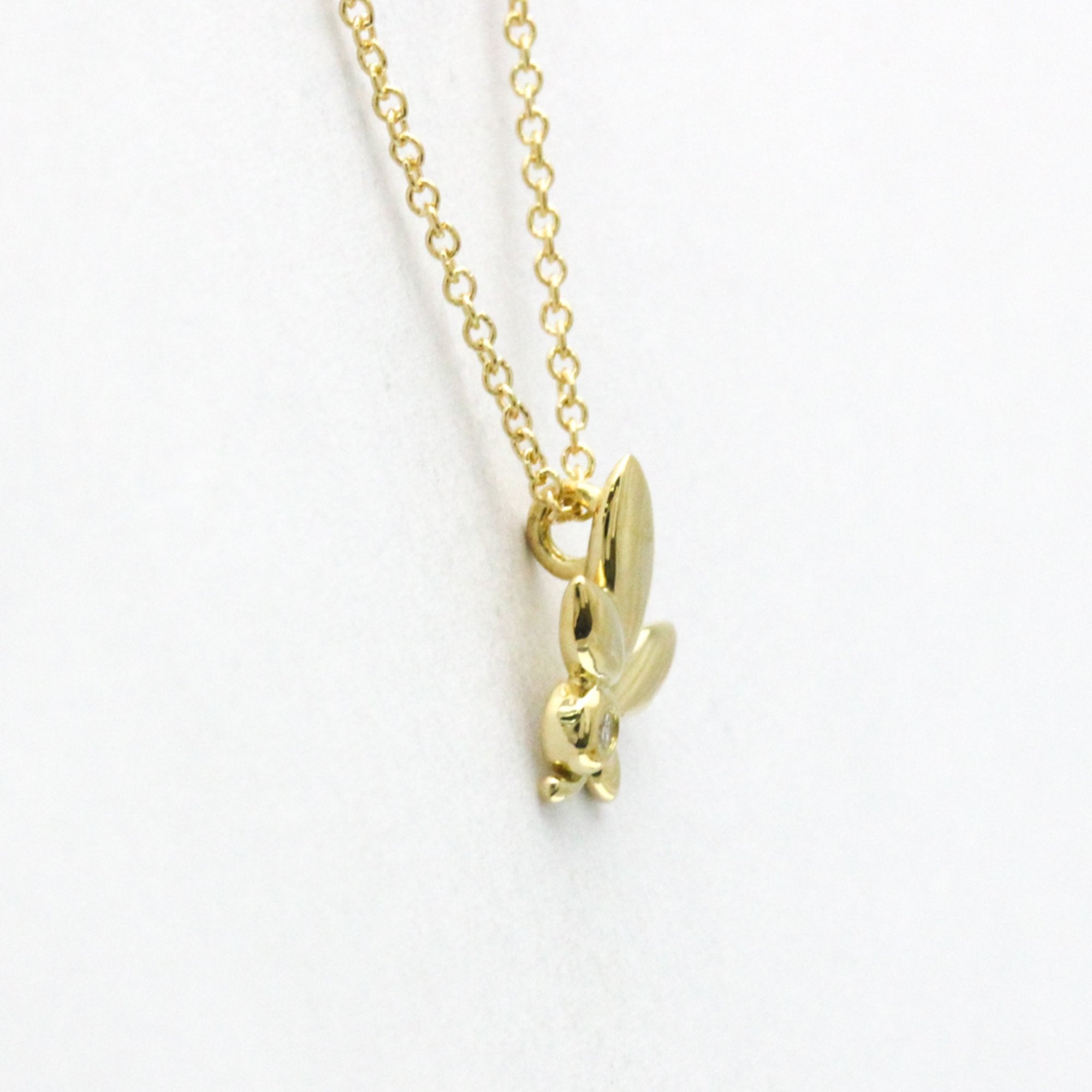 Pendant Necklace 18K Yellow Gold with Diamond