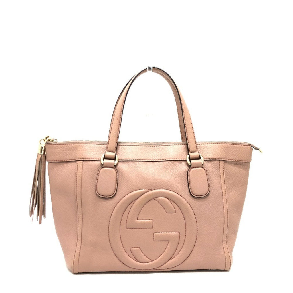 Soho Zip Tote Leather Small