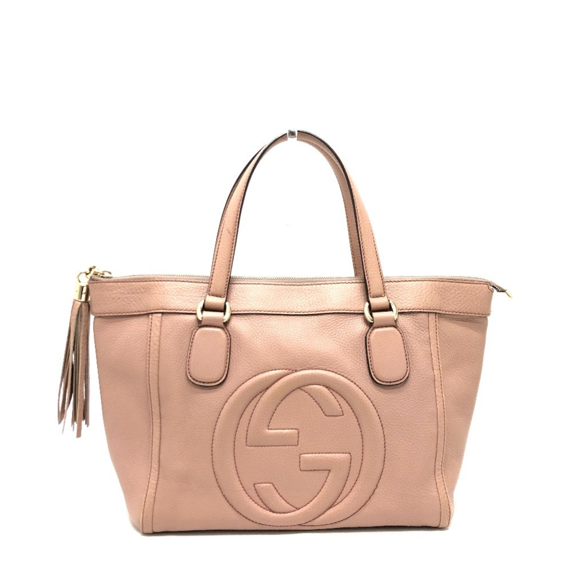 Soho Zip Tote Leather Small