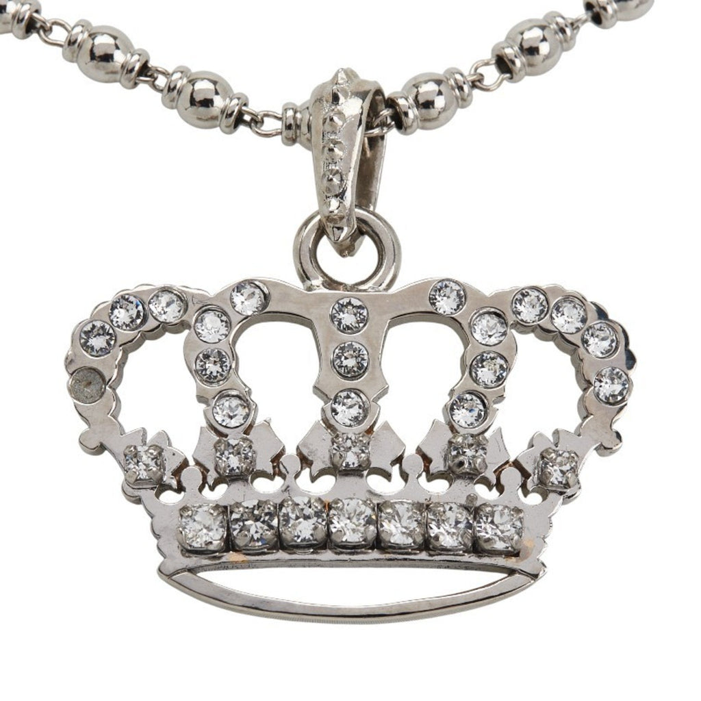 Pendant Necklace Metal With Rhinestone
