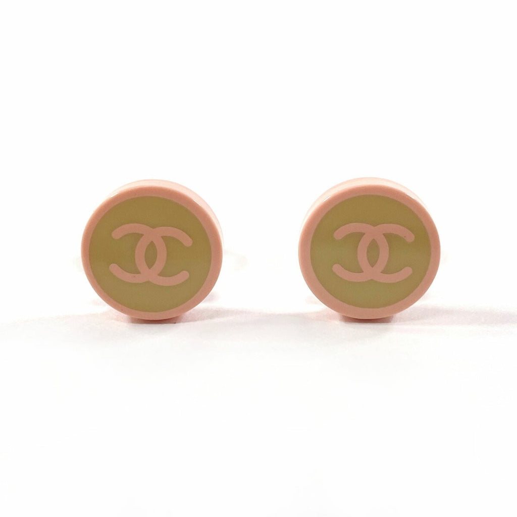 CC Logo Clip-On Earrings Metal
