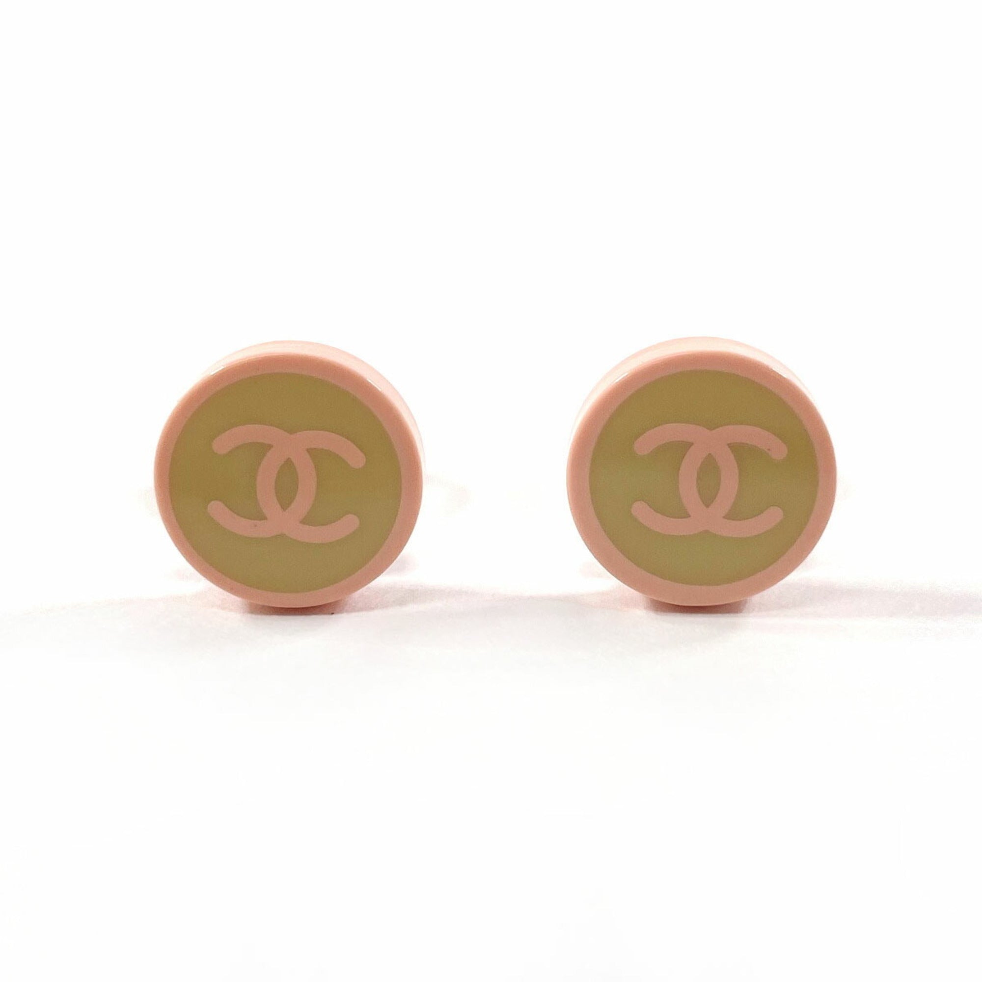 CC Logo Clip-On Earrings Metal
