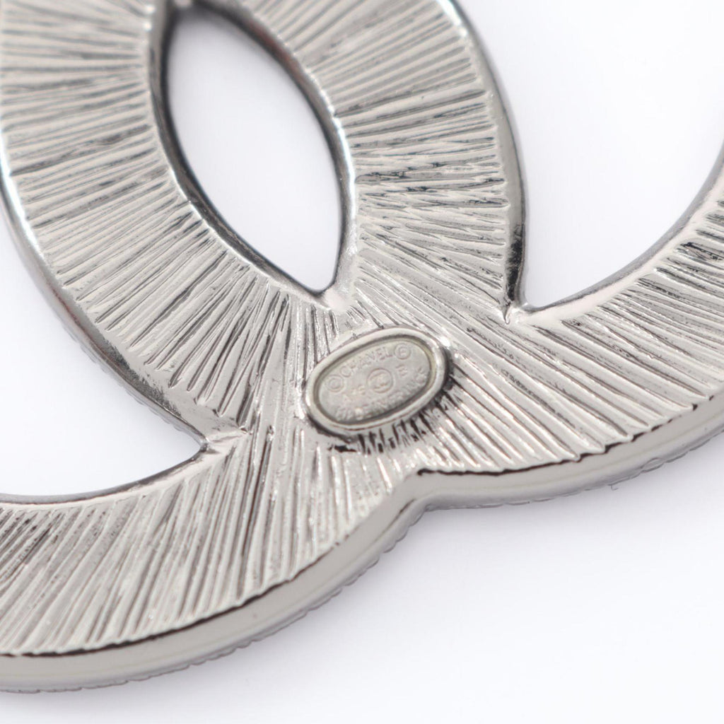 CC Logo Brooch Sterling Silver