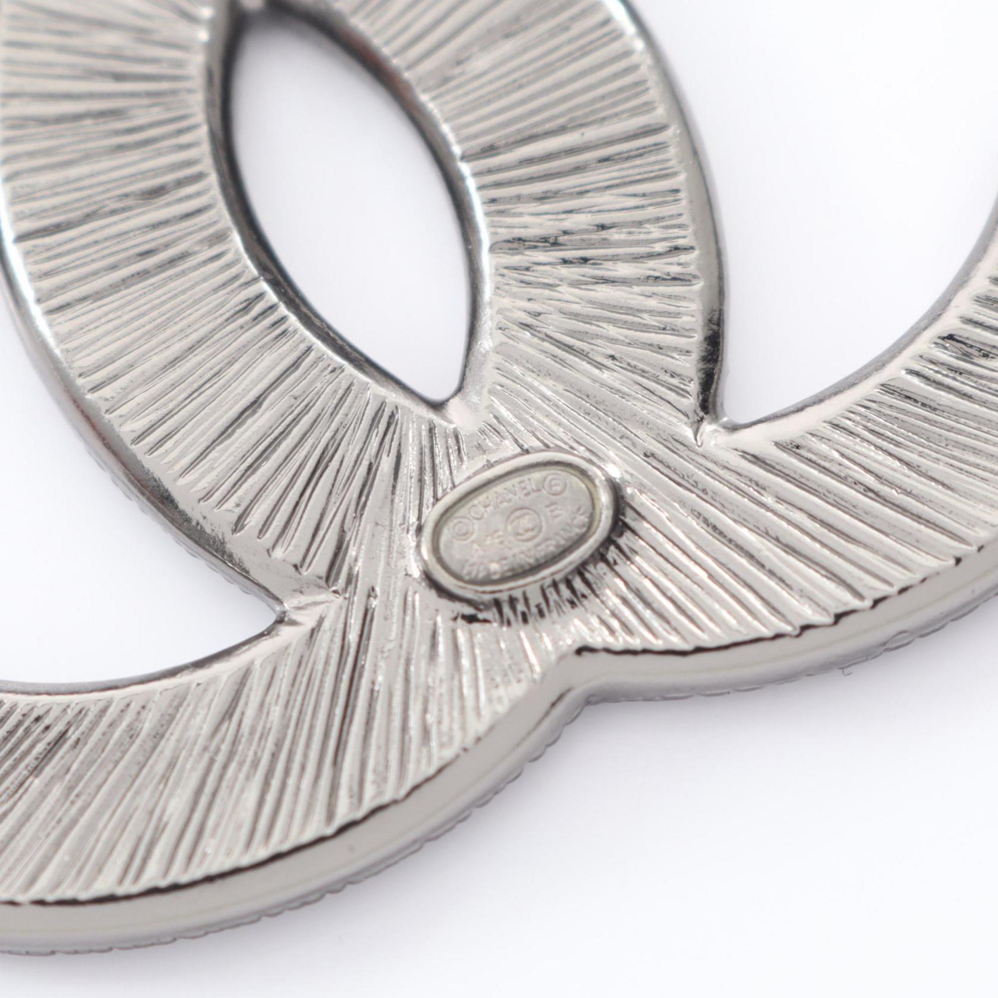 CC Logo Brooch Sterling Silver
