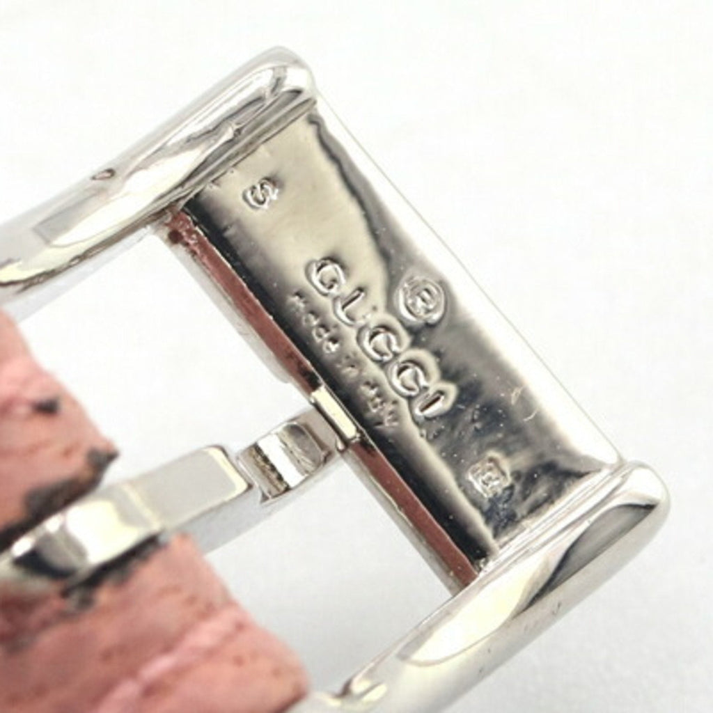 Double G Bracelet Pink Leather