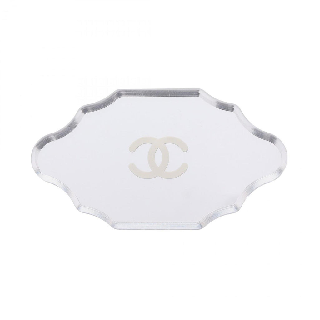 CC Logo Brooch Sterling Silver