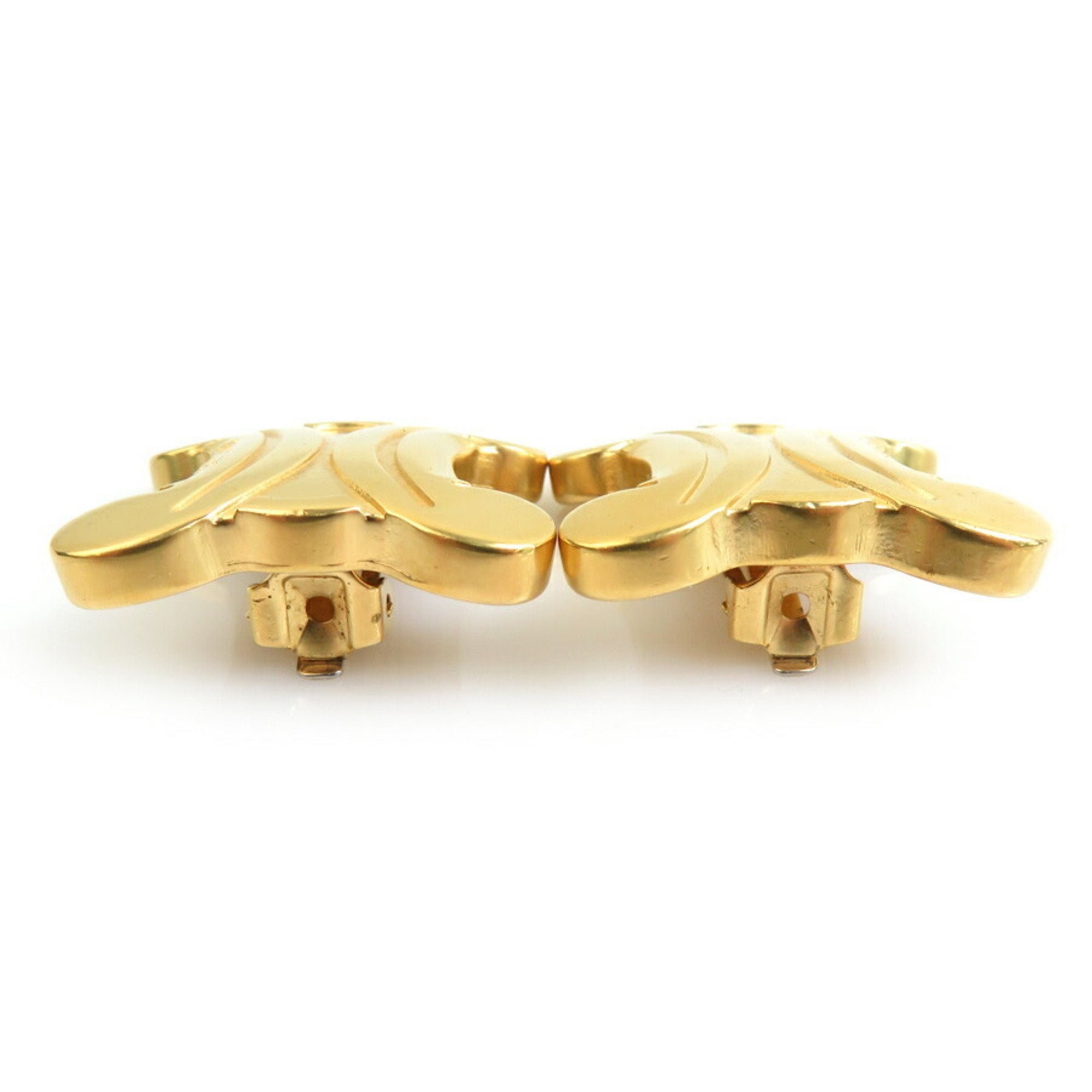 Earrings Gold-Tone Metal