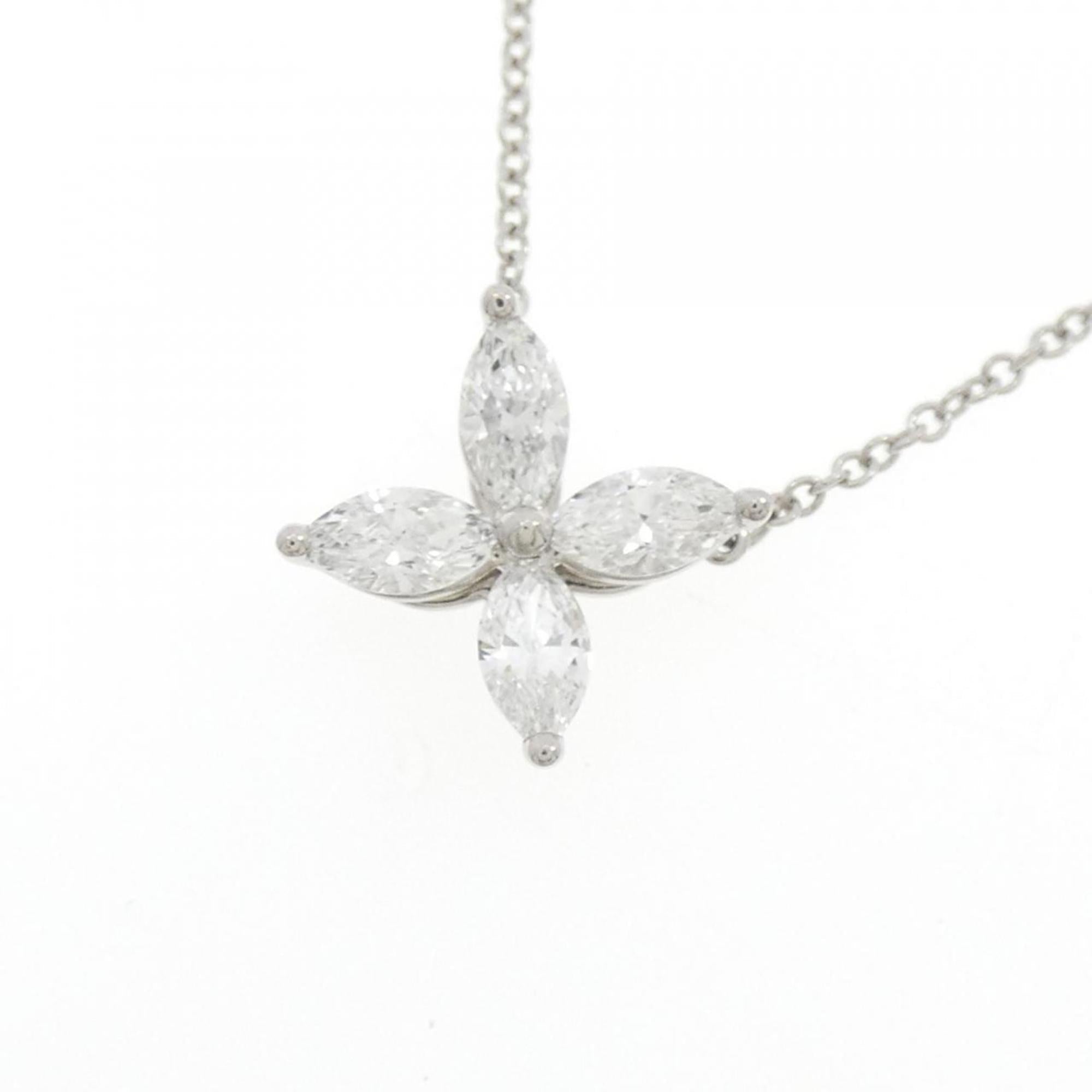 Pendant Necklace Platinum With Diamond