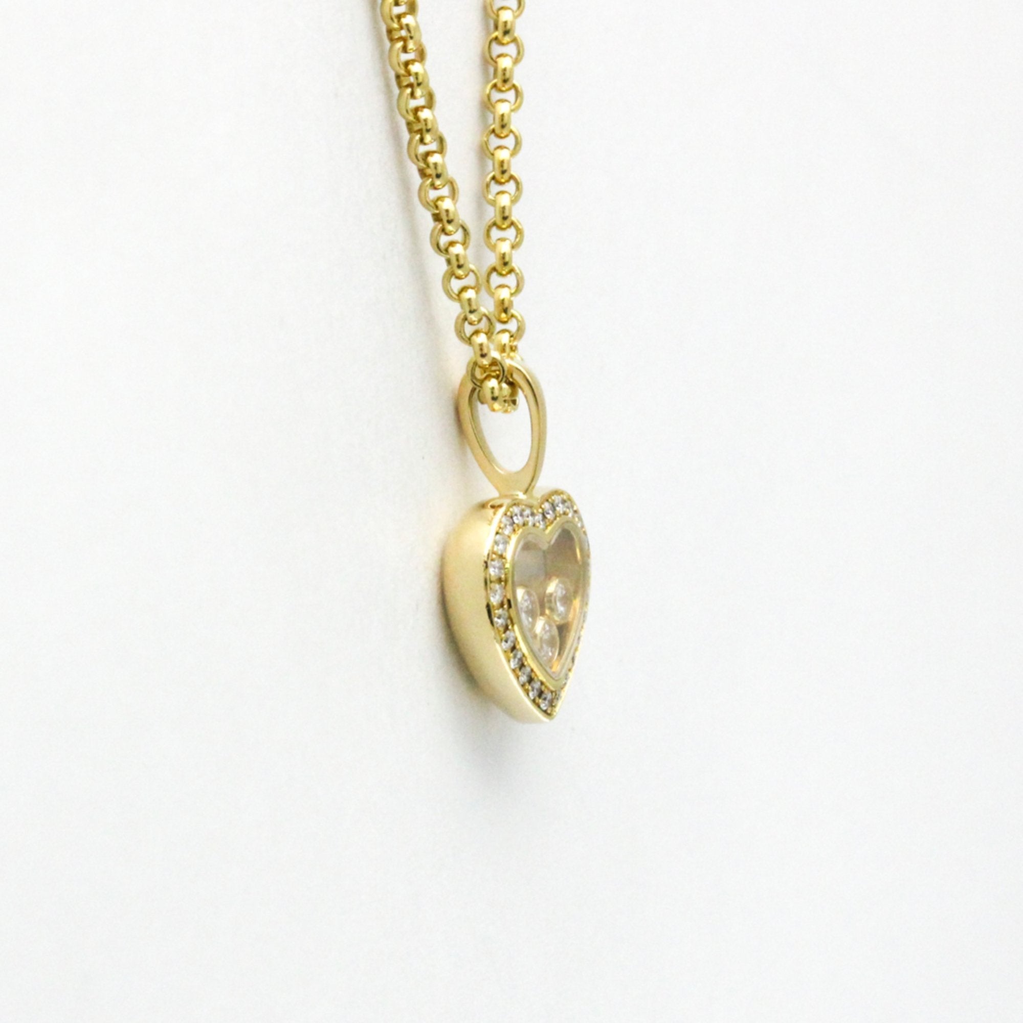 Happy Diamonds Pendant Necklace 18K Yellow Gold with Diamond