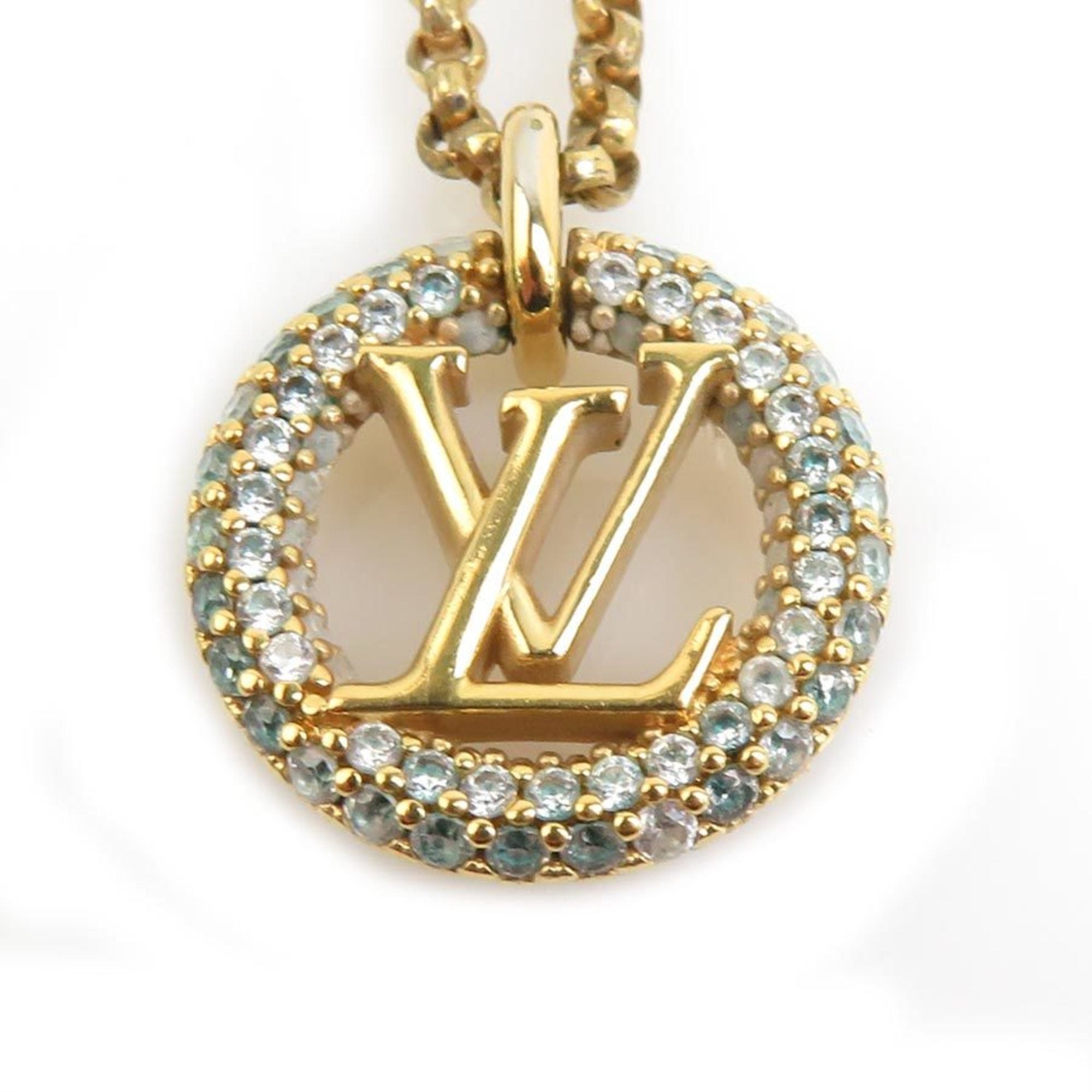 Louise By Night Pendant Necklace Metal Gold