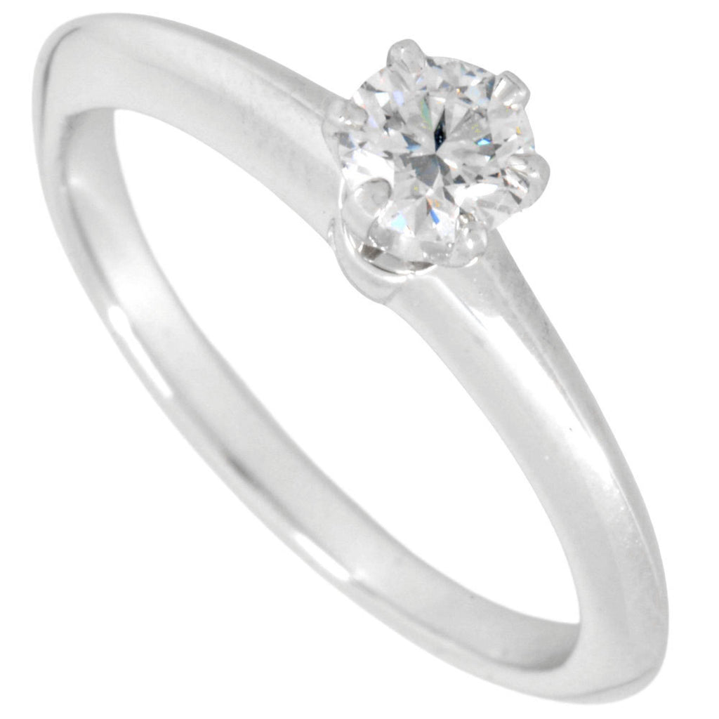 Solitaire Ring Platinum with Diamond