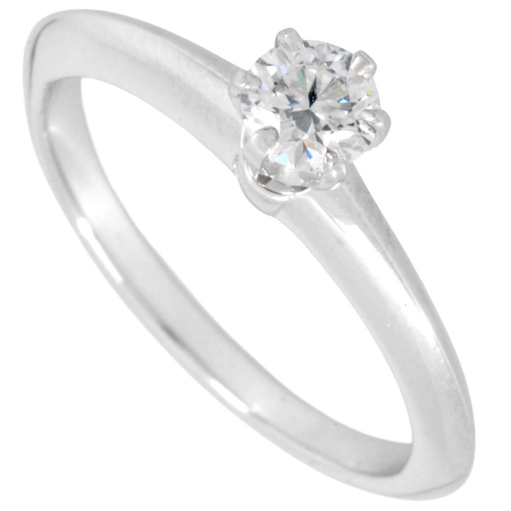 Solitaire Ring Platinum with Diamond