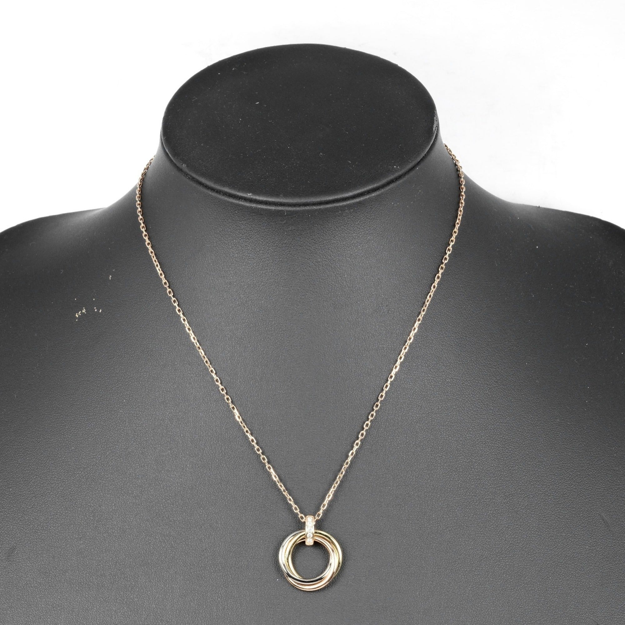 Trinity Pendant Necklace Sterling Silver